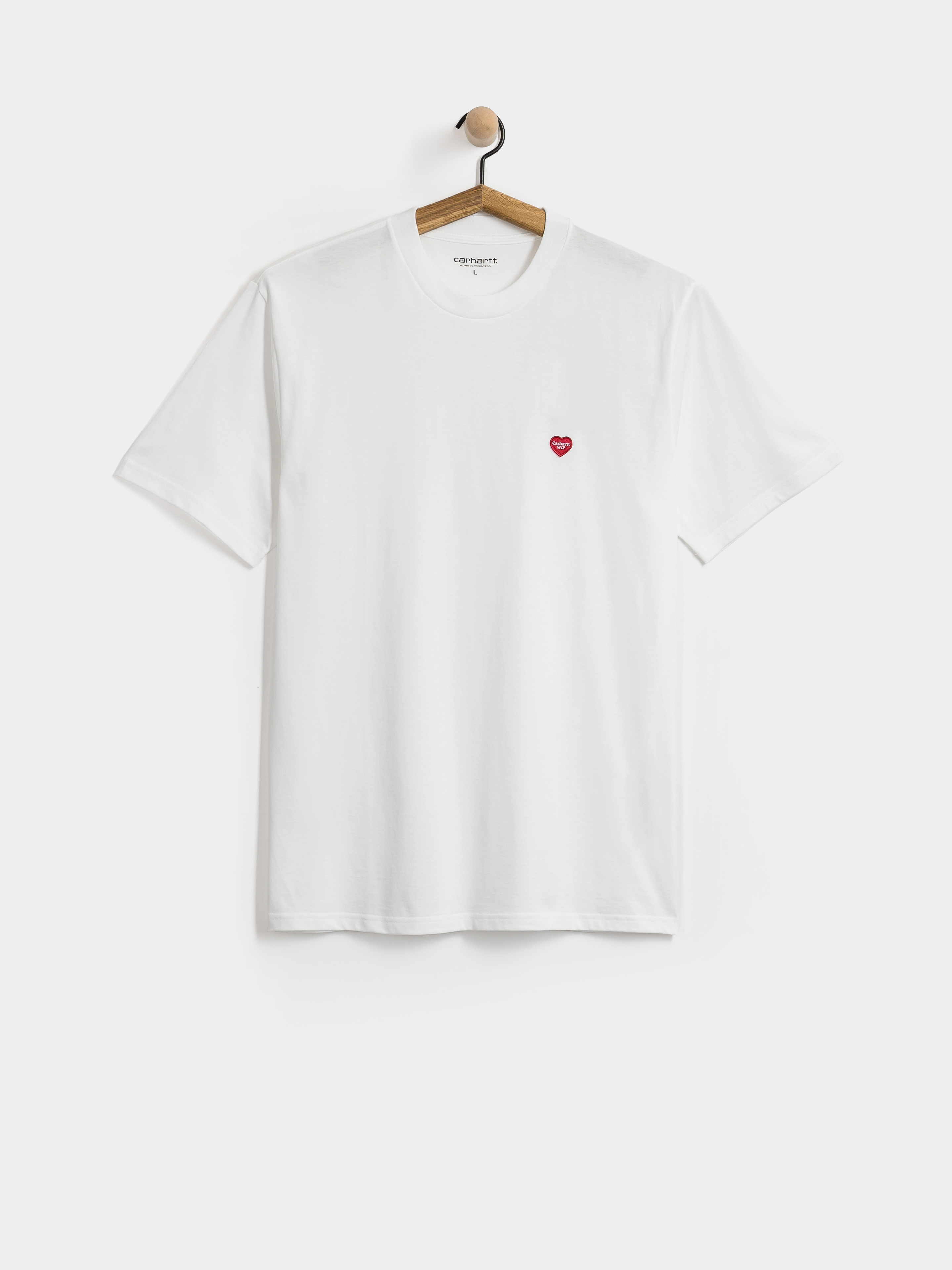 Tričko Carhartt WIP Small Heart (white/red)