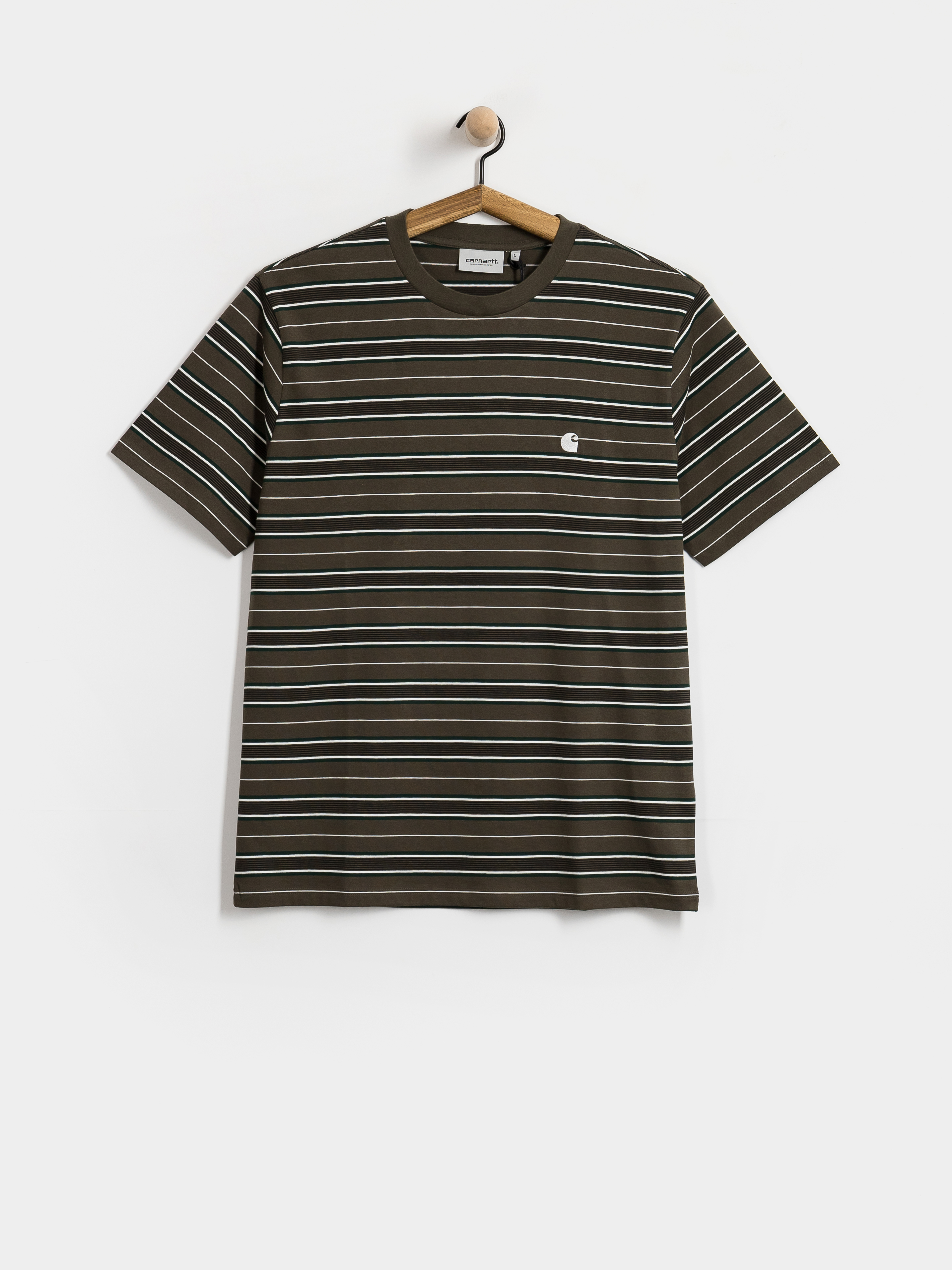 Tričko Carhartt WIP Bronson (bronson stripe cypress)
