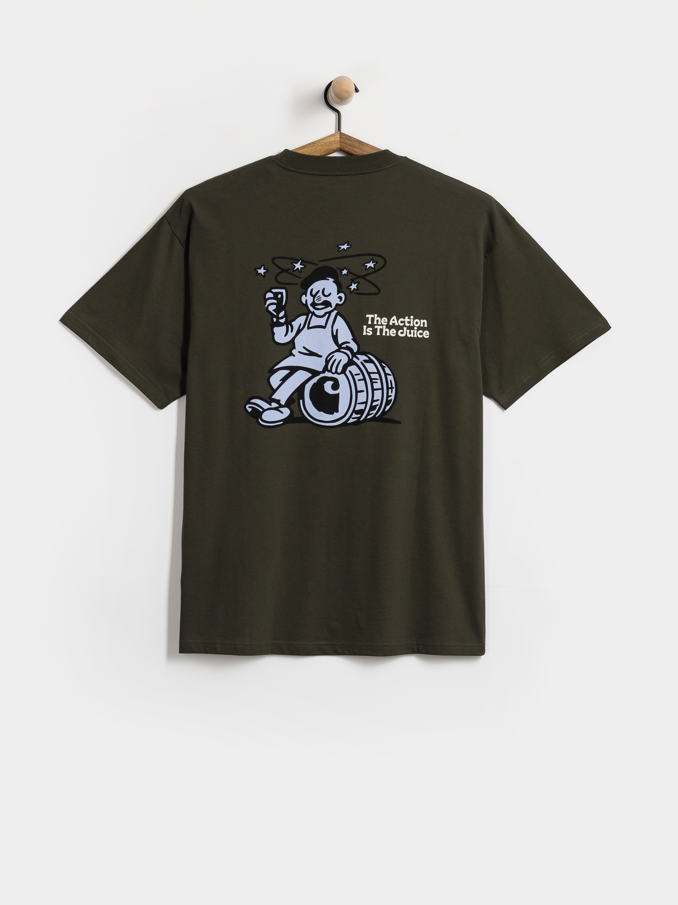 Tričko Carhartt WIP Grape Picker (cypress)