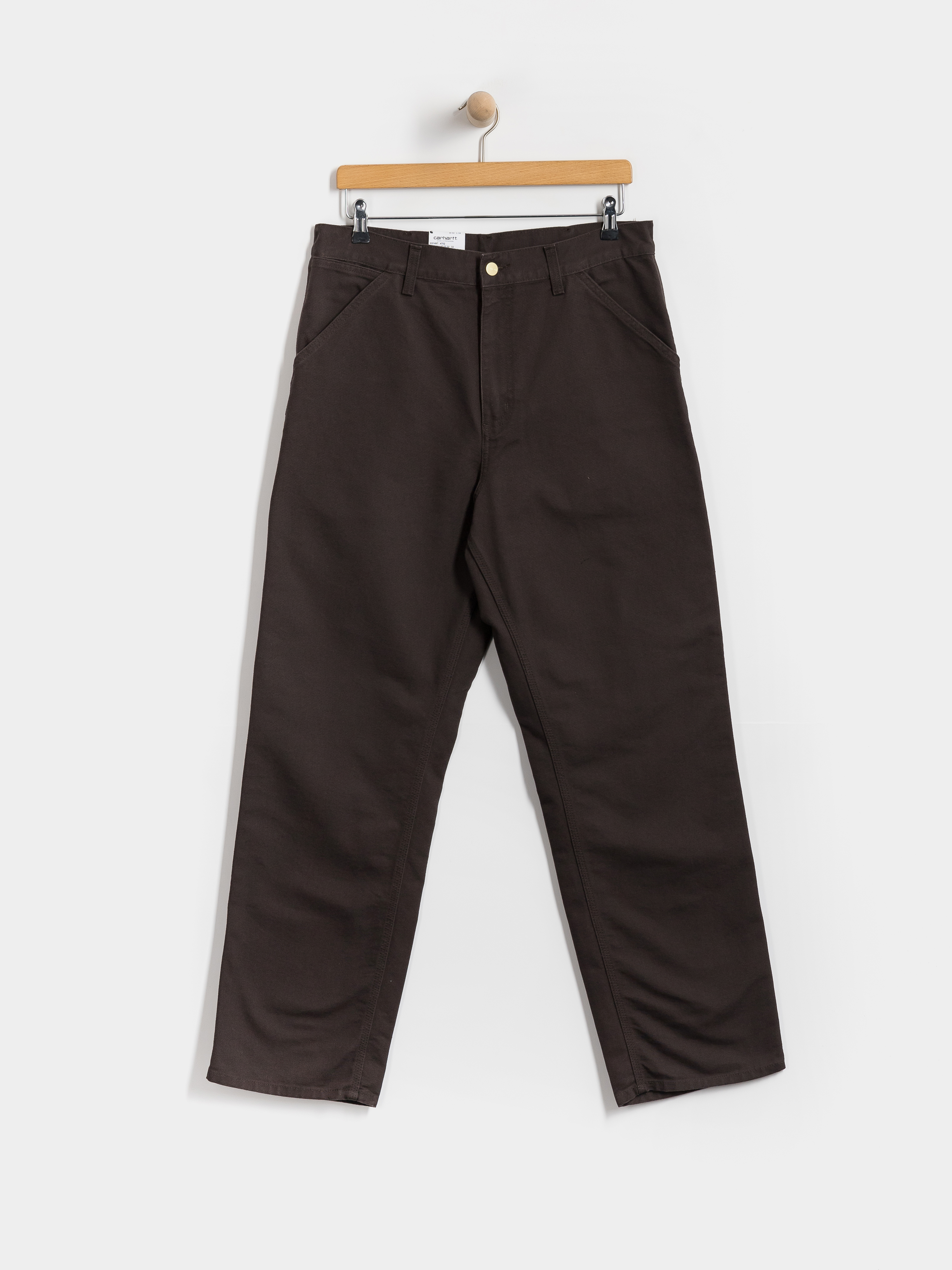 Nohavice Carhartt WIP Single Knee (tobacco/rinsed)