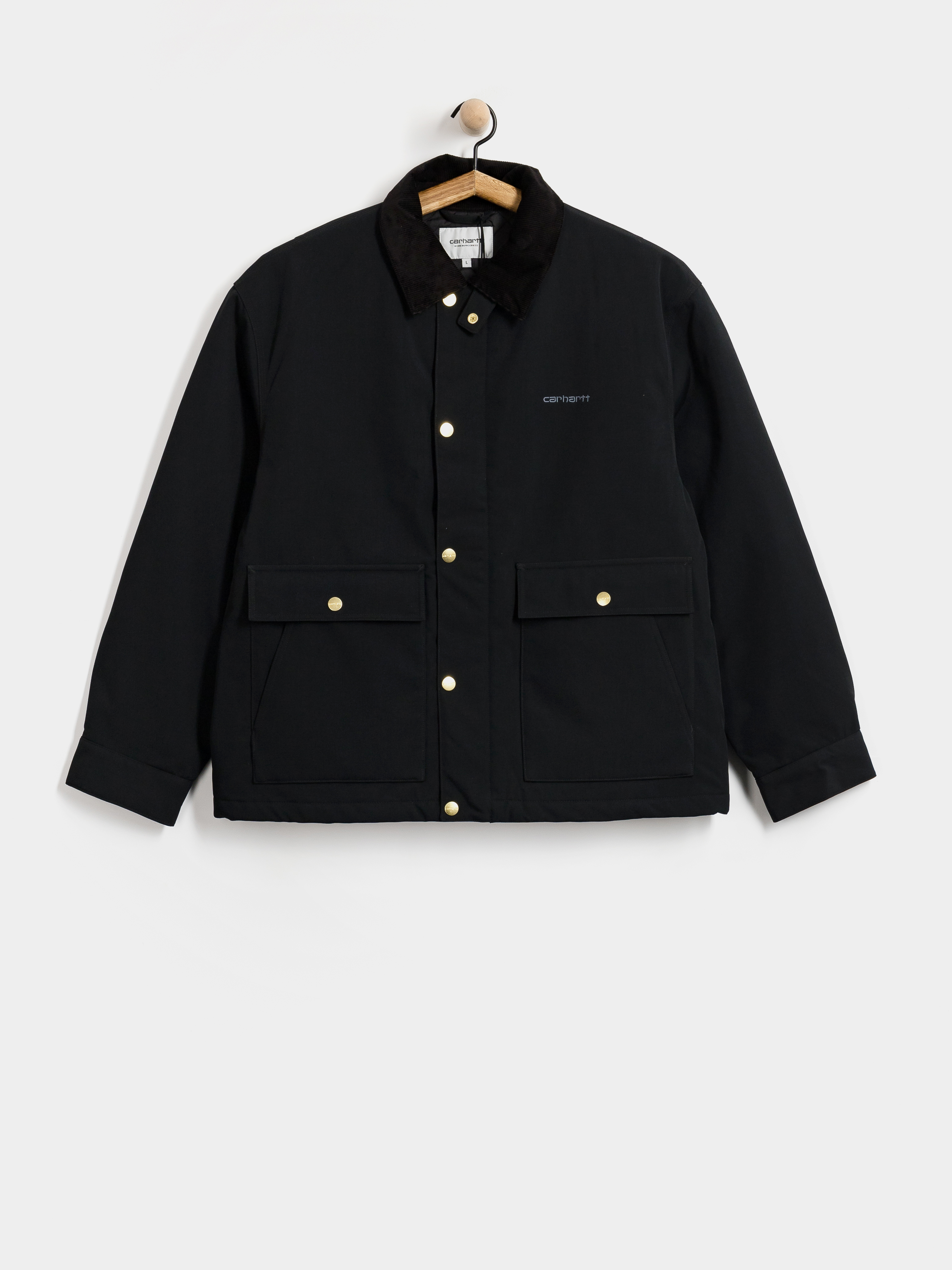 Bunda Carhartt WIP Quentin (black/black)