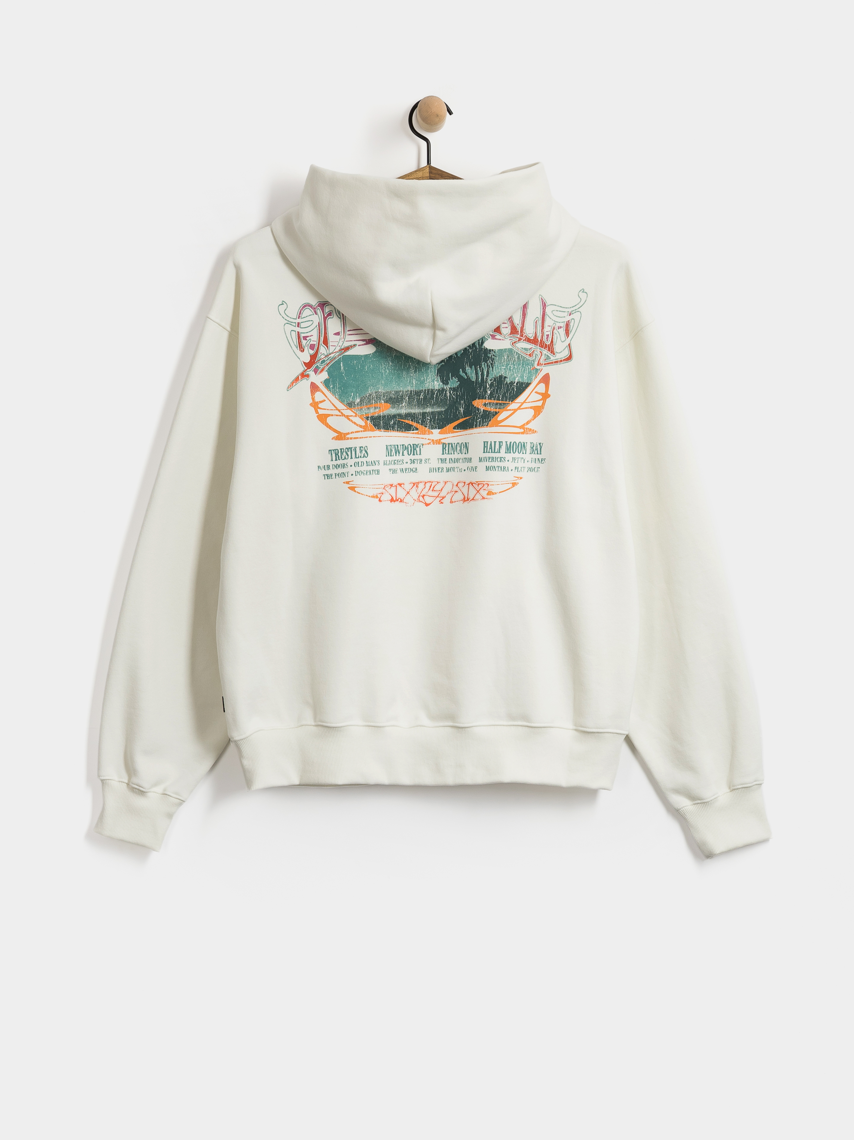 Mikina s kapucu0148ou Vans Jetty Sets HD (marshmallow)