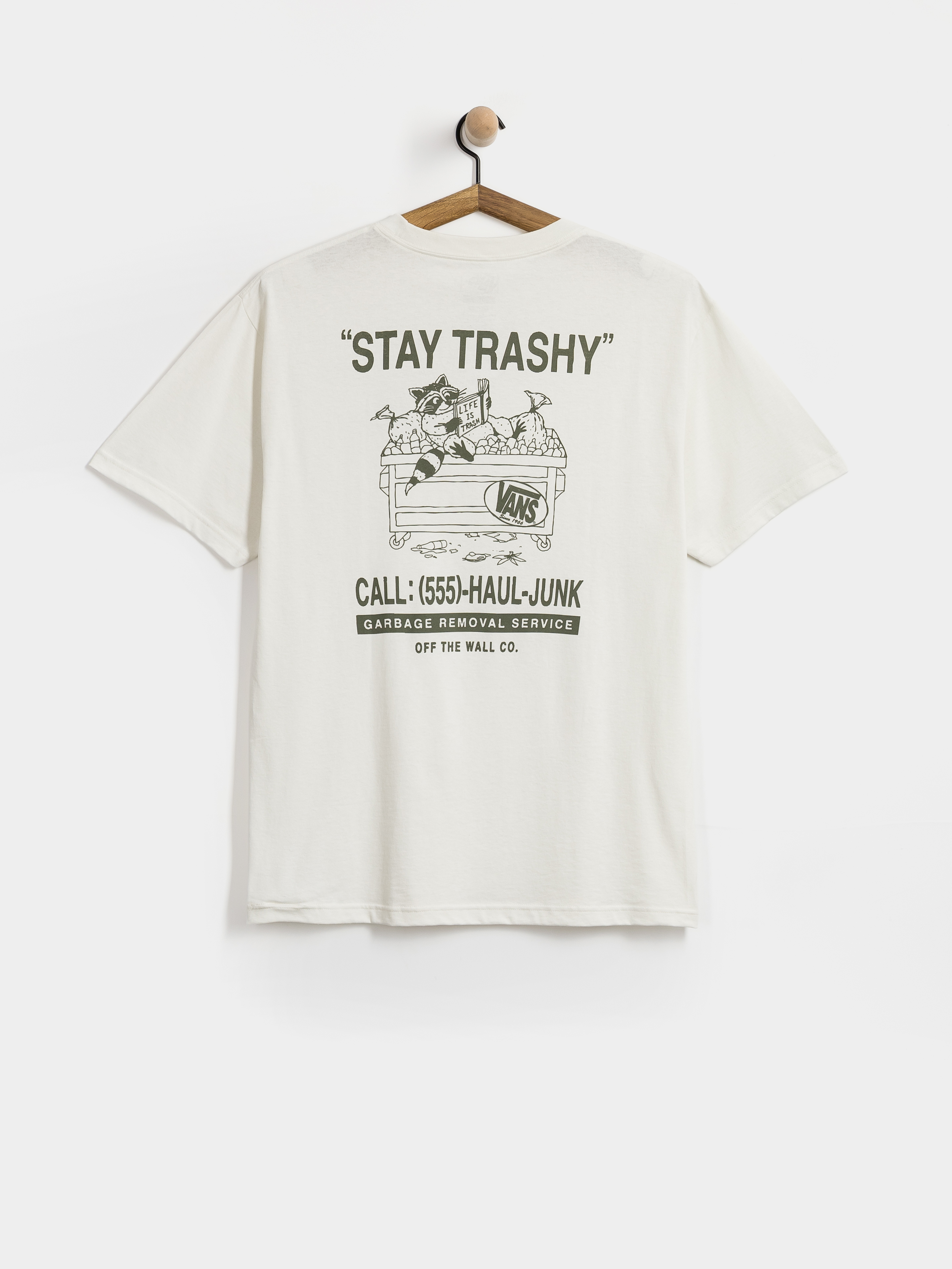 Tričko Vans Trashy (marshmallow)