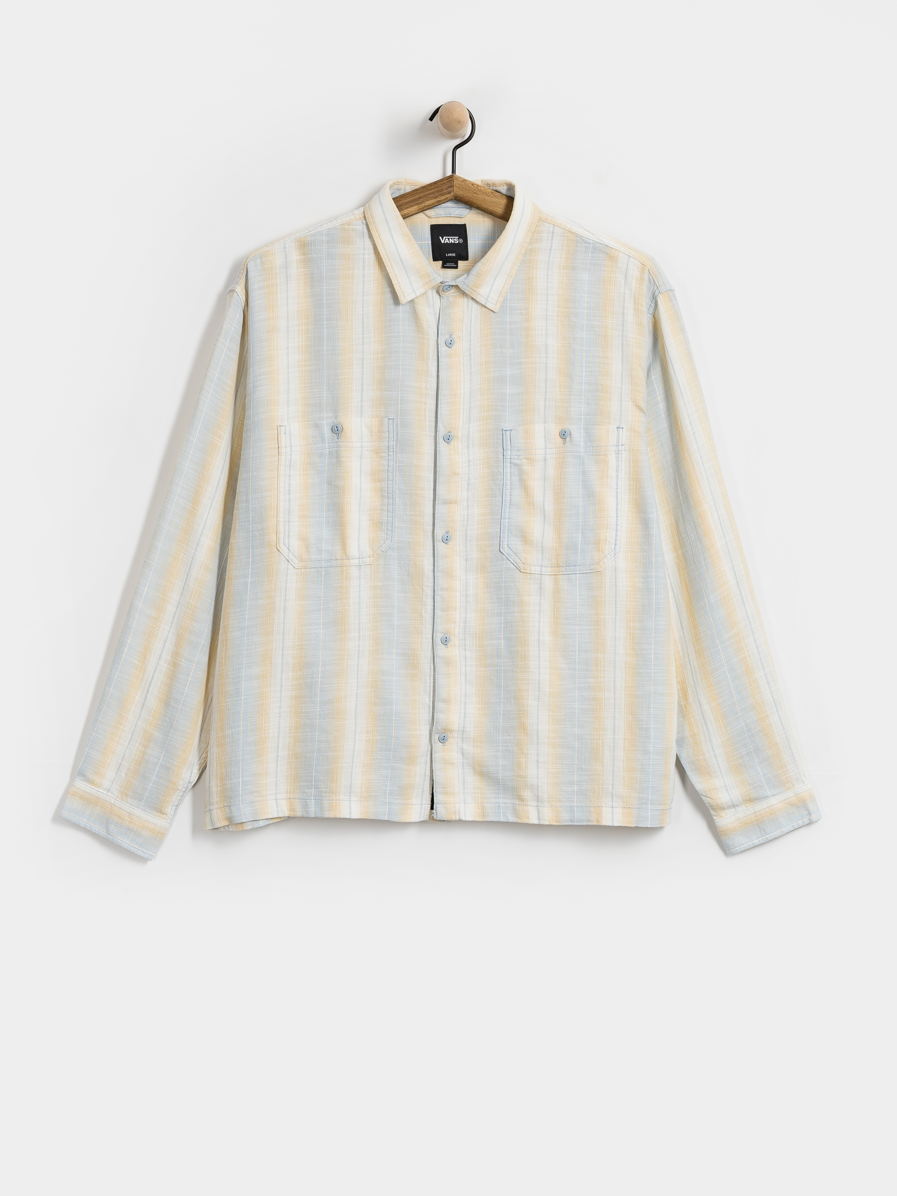 Košeľa Vans Larkspur Lightweight Stripe (soft slate)