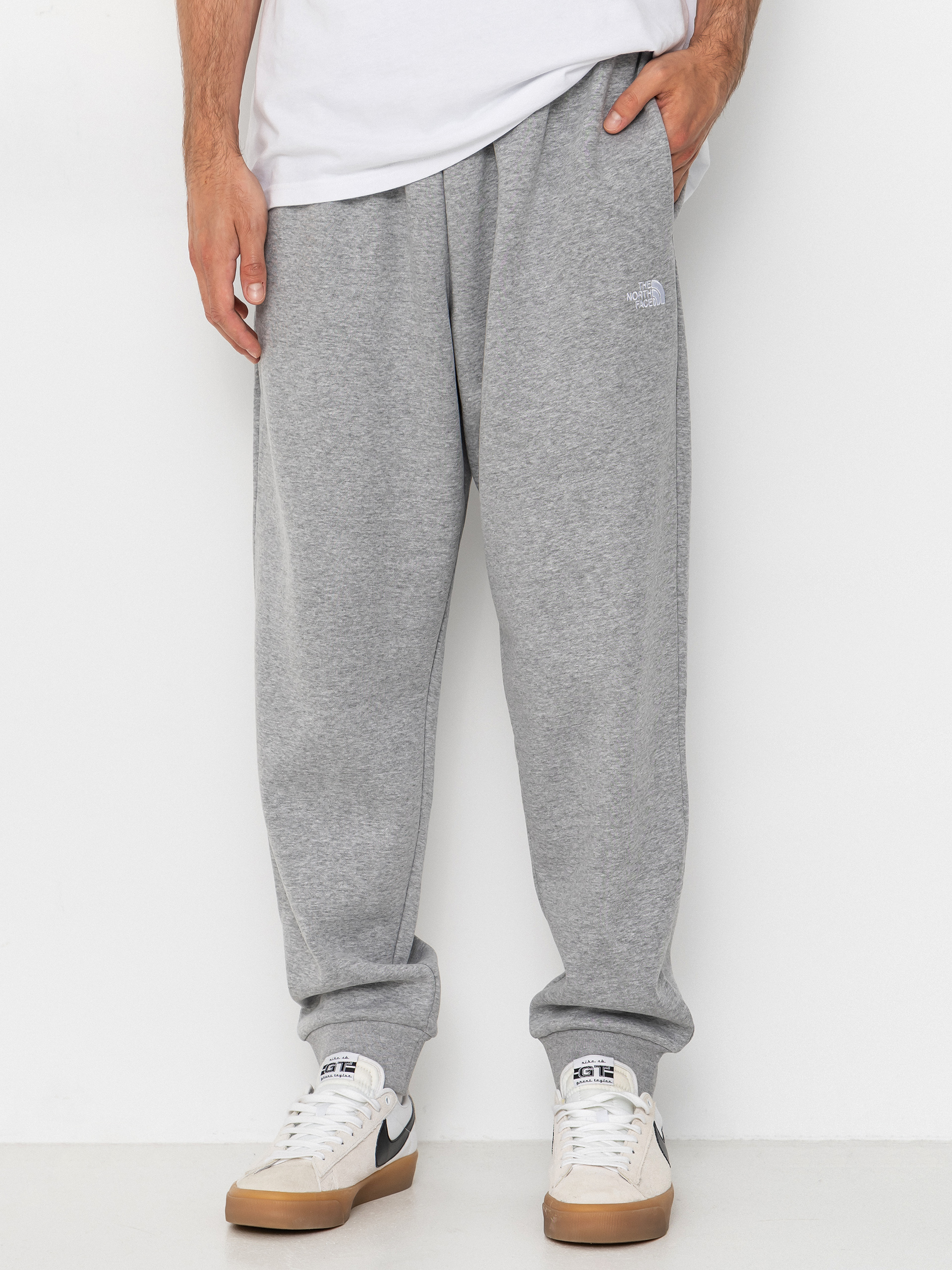 Nohavice The North Face Evolution Simple Dome Regular Jogger (tnf pale grey heather)
