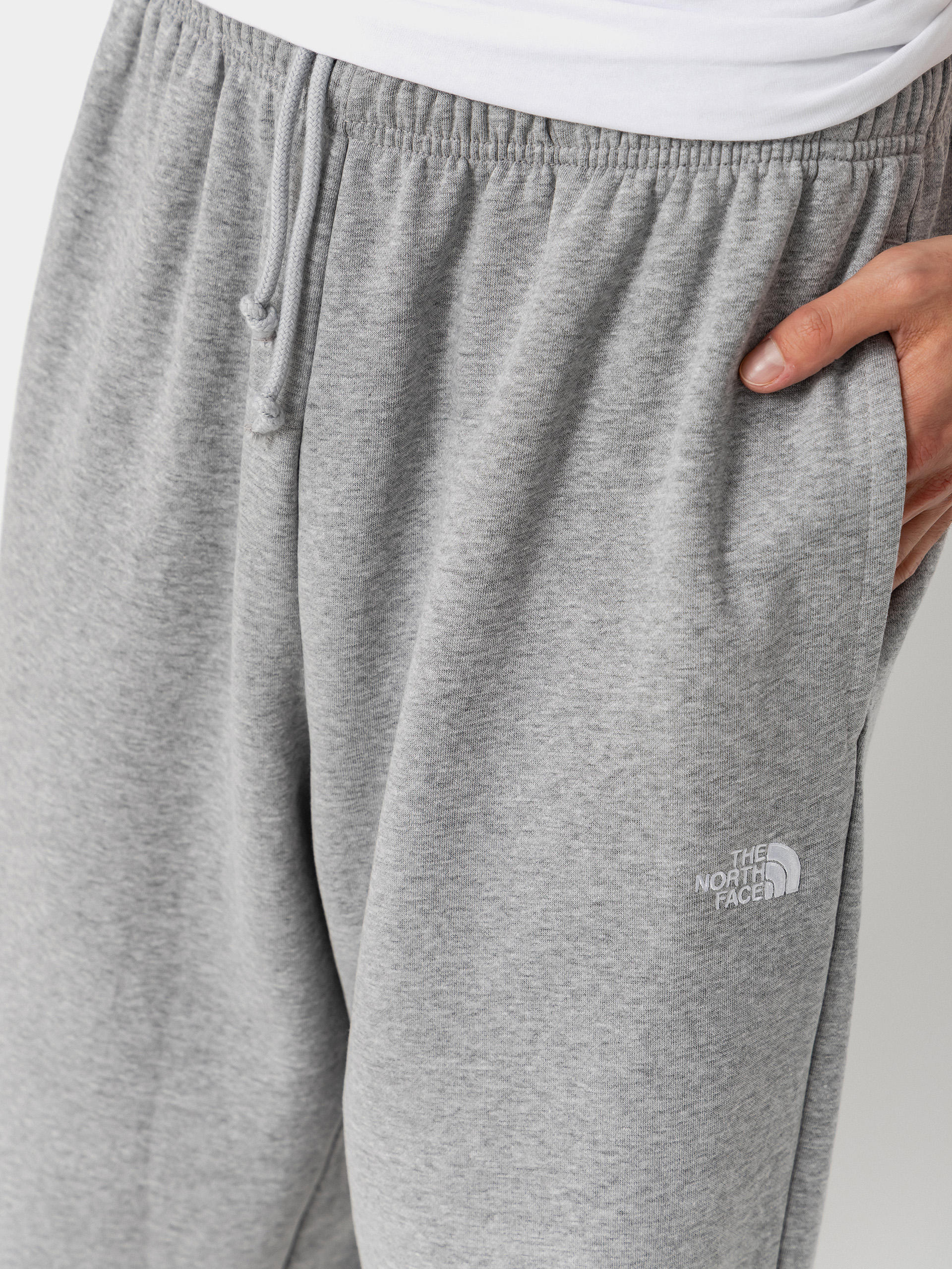 Nohavice The North Face Evolution Simple Dome Regular Jogger (tnf pale grey heather)