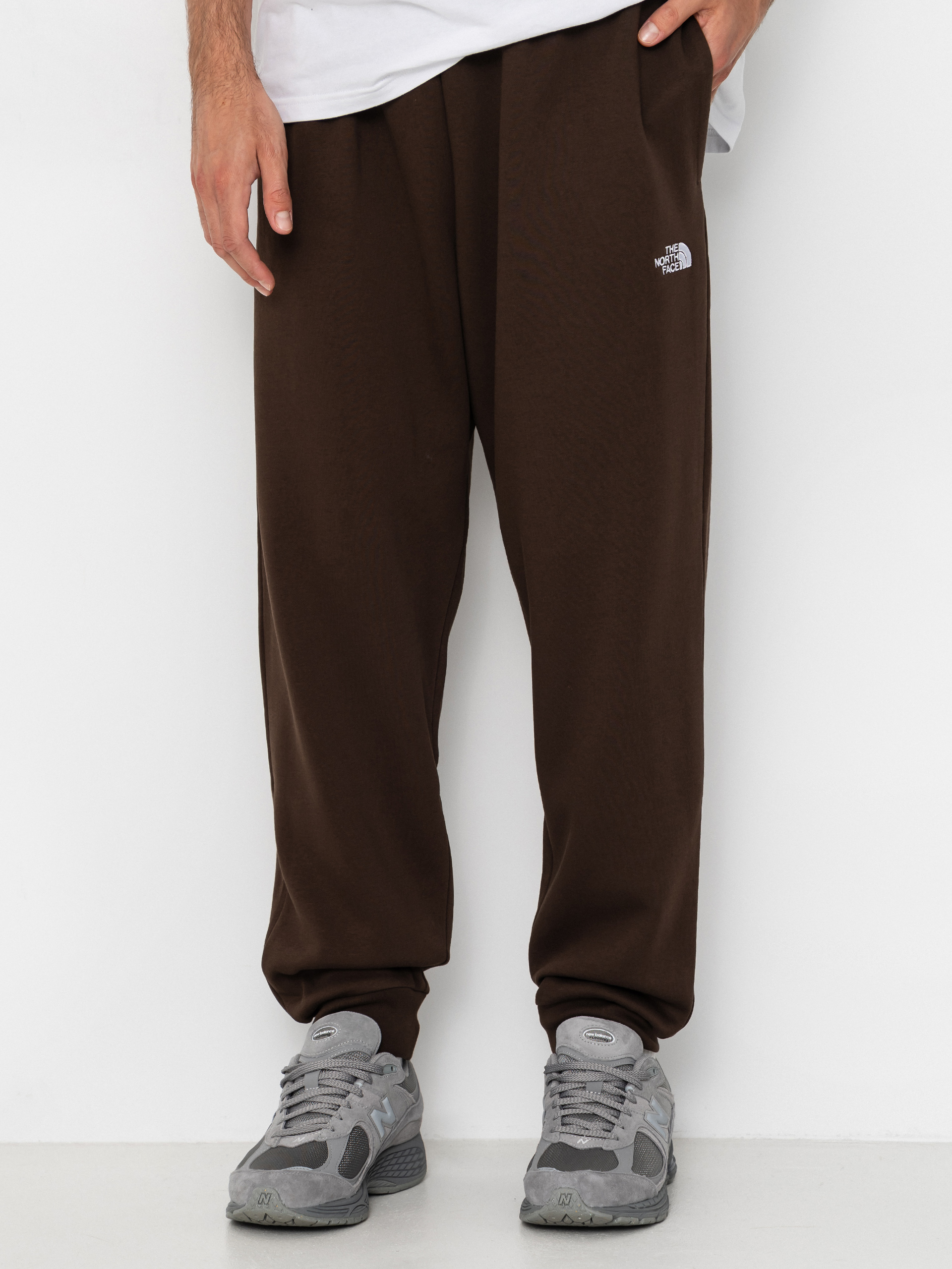 Nohavice The North Face Evolution Simple Dome Regular Jogger (dark chestnut)