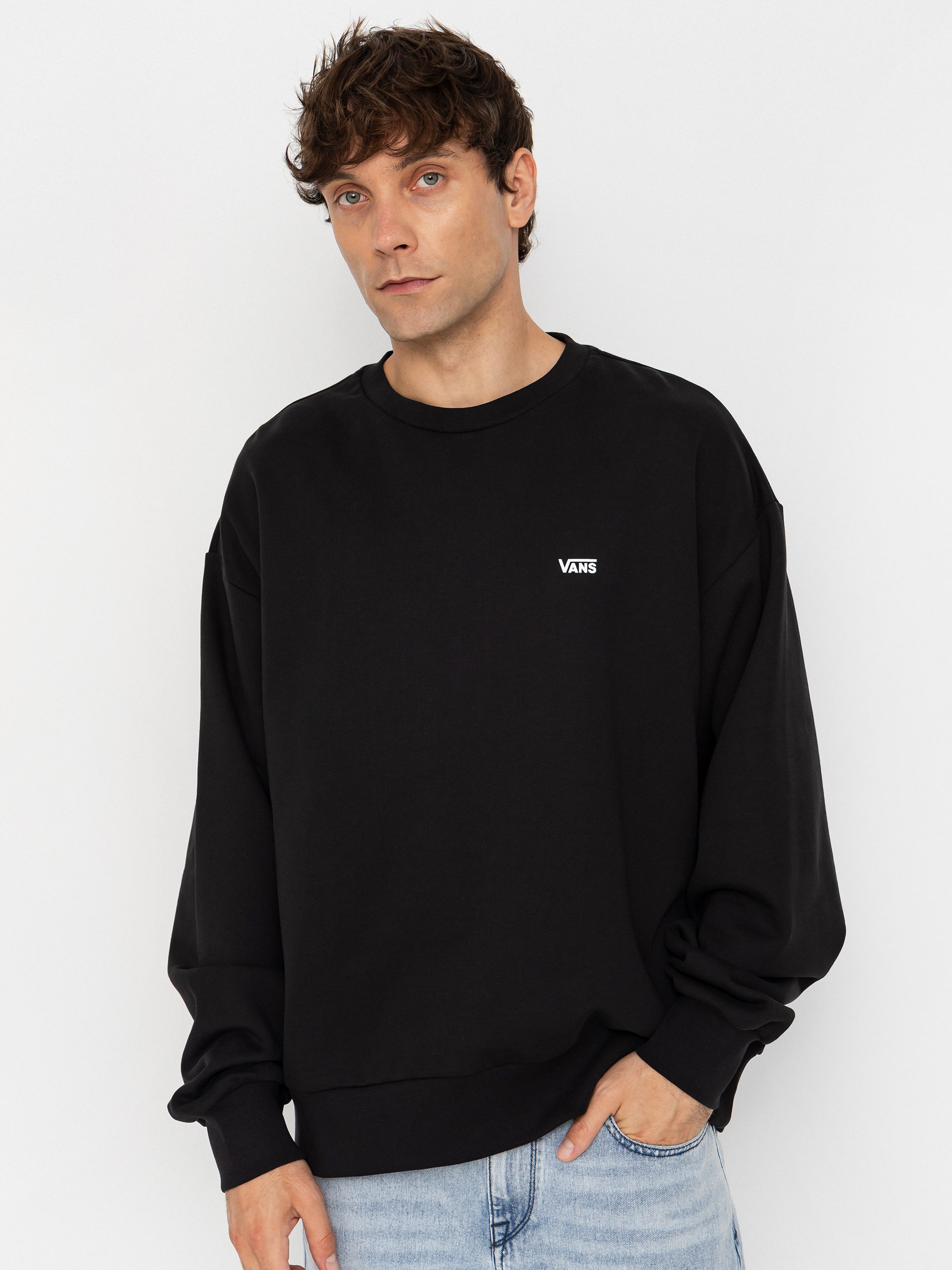 Mikina Vans Left Chest (black)