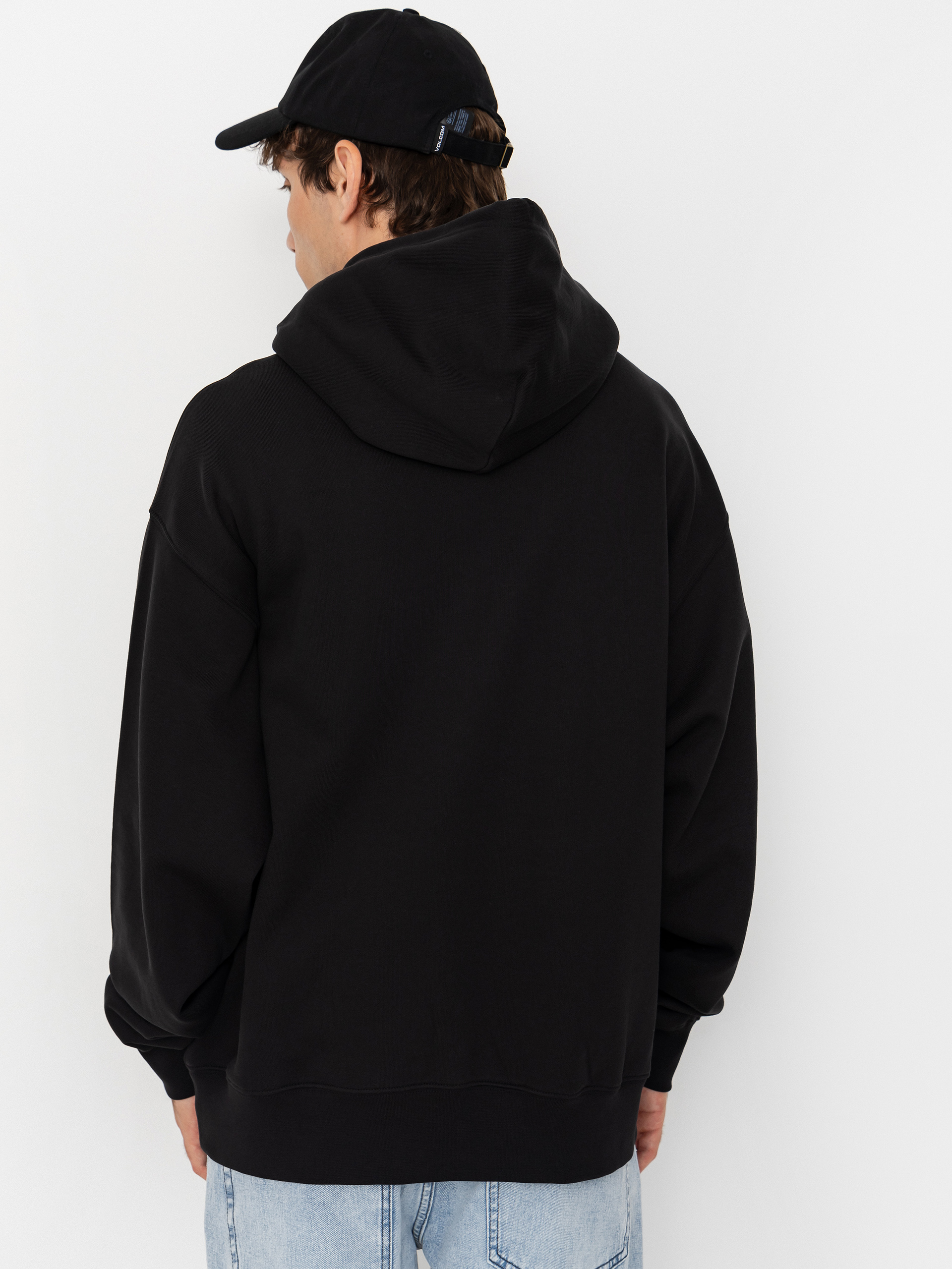 Mikina s kapucňou Vans Left Chest HD (black)