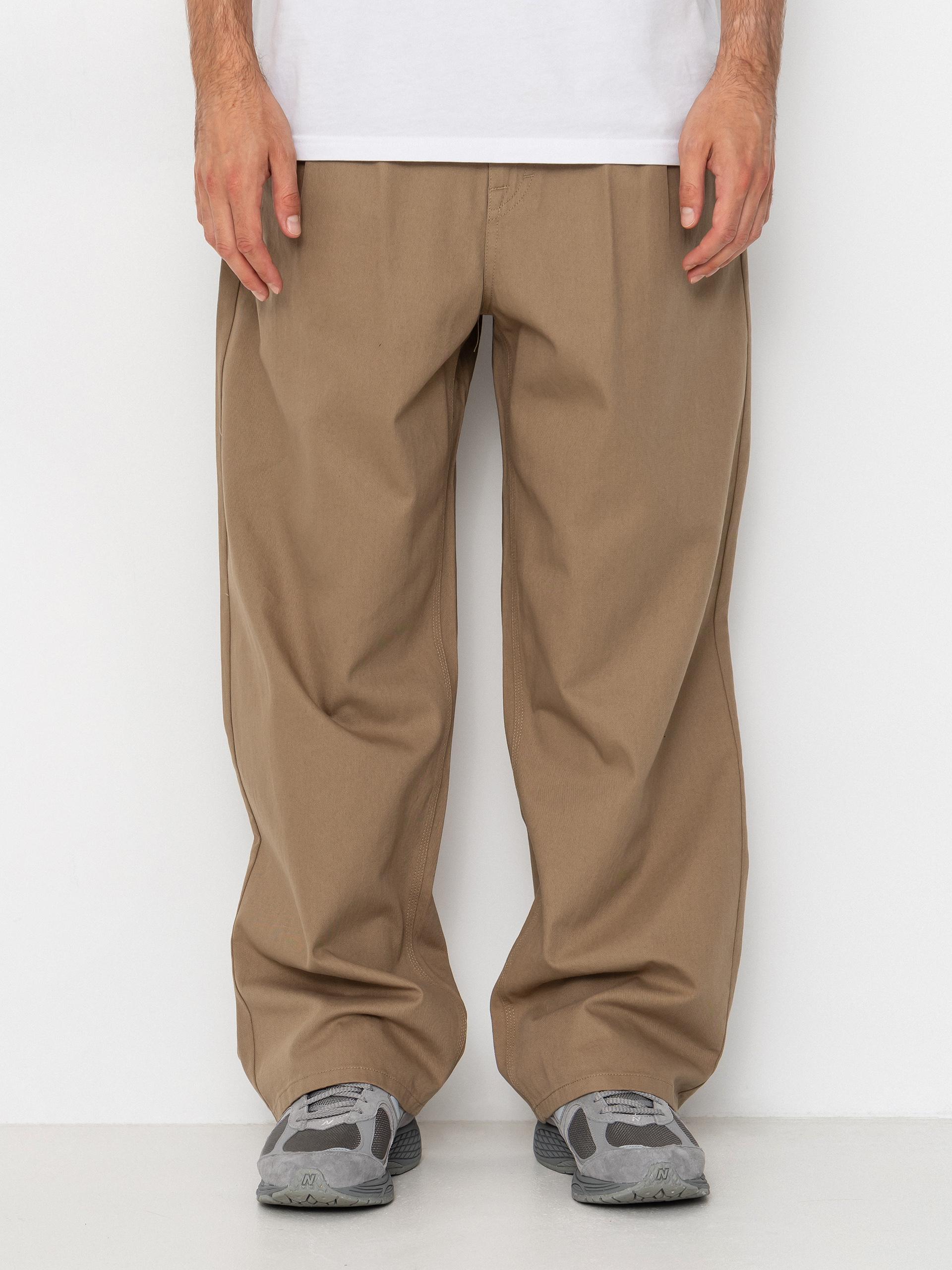Nohavice Volcom Baggos Pleat (khaki)