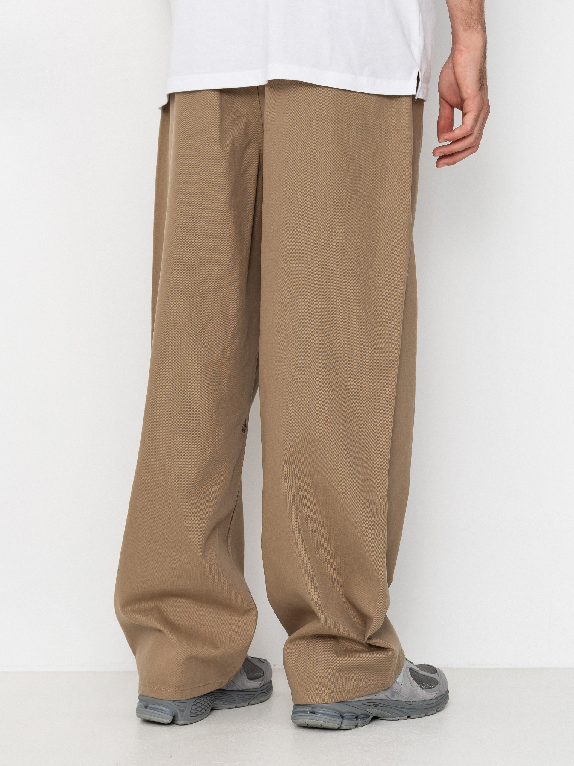 Nohavice Volcom Baggos Pleat (khaki)