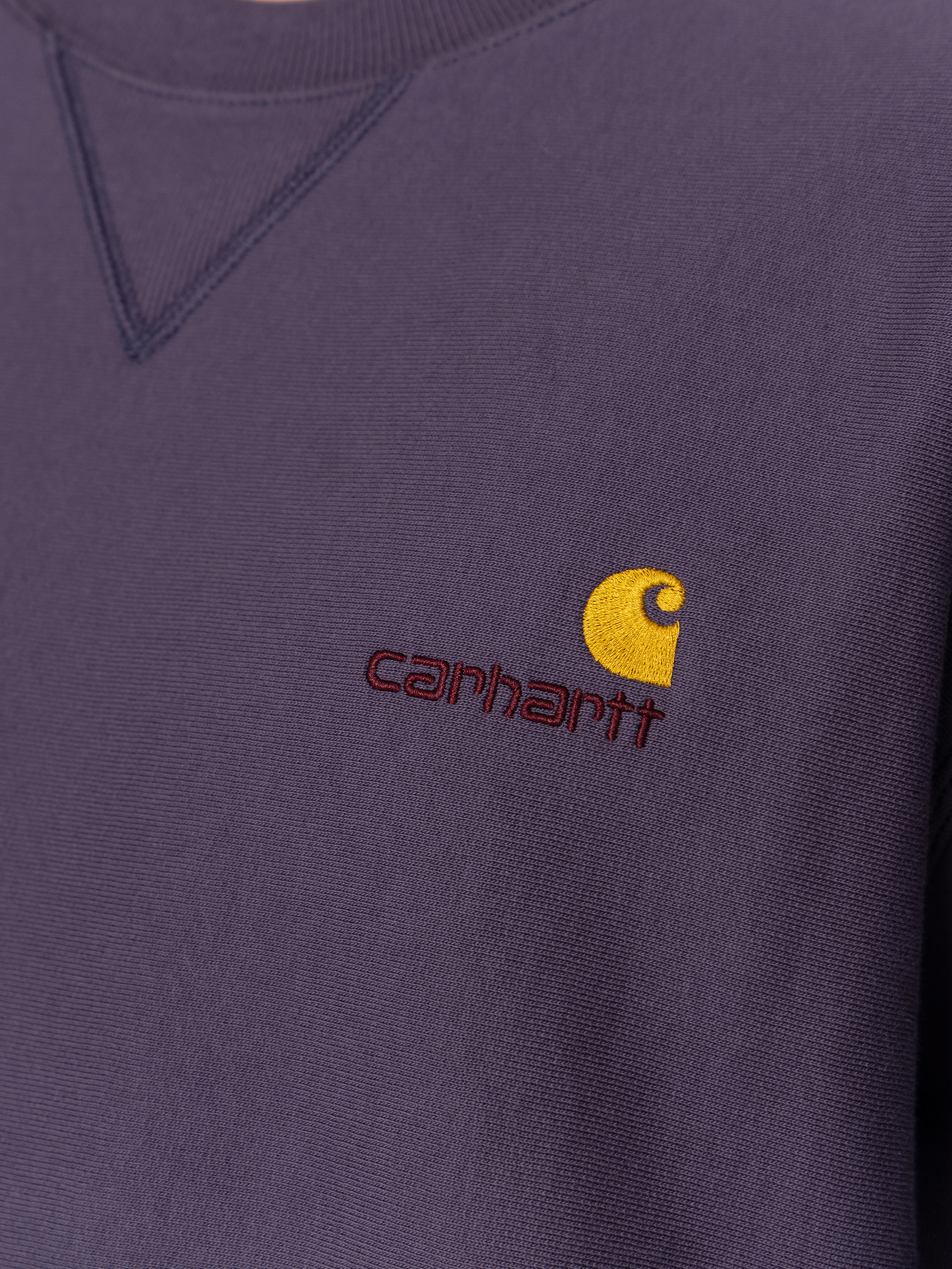 Mikina Carhartt WIP American Script (shady purple)