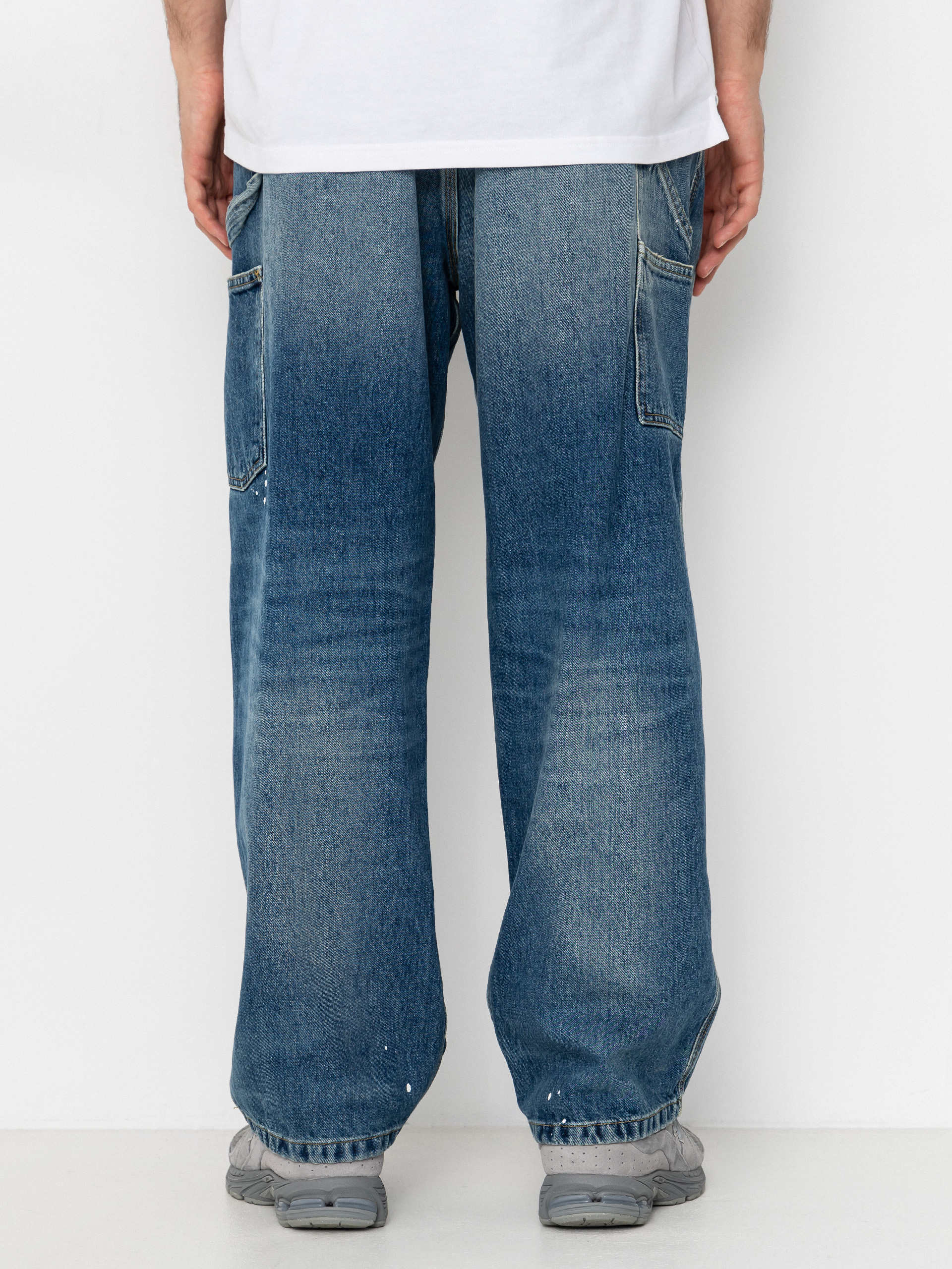 Nohavice Carhartt WIP OG Single Knee (blue)
