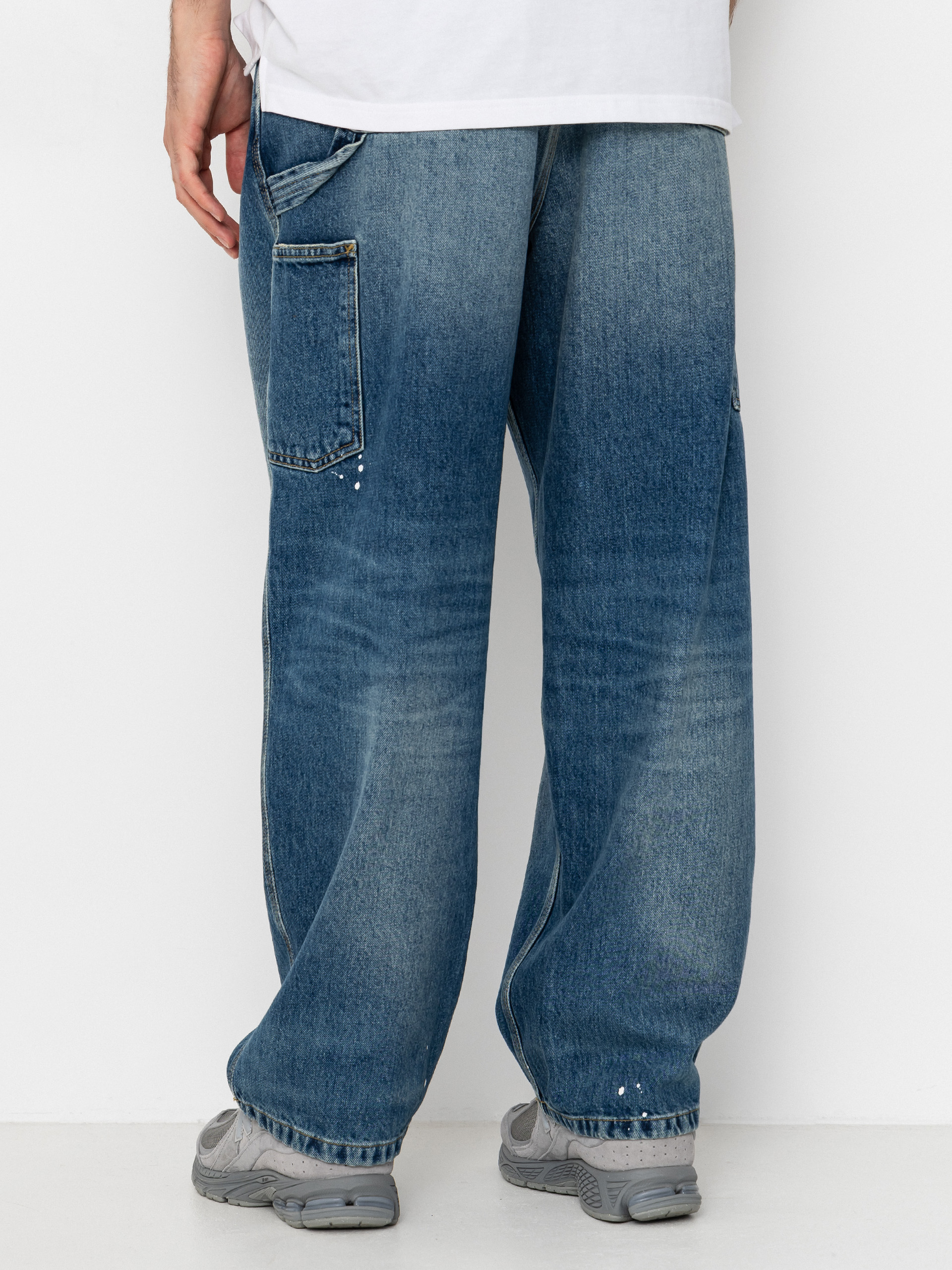 Nohavice Carhartt WIP OG Single Knee (blue)