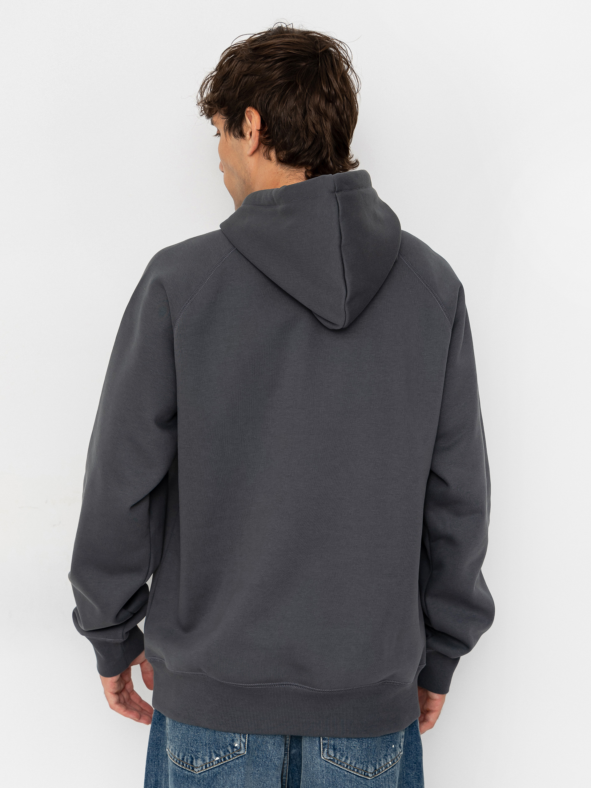 Mikina s kapucňou Carhartt WIP Chase HD (styx/gold)