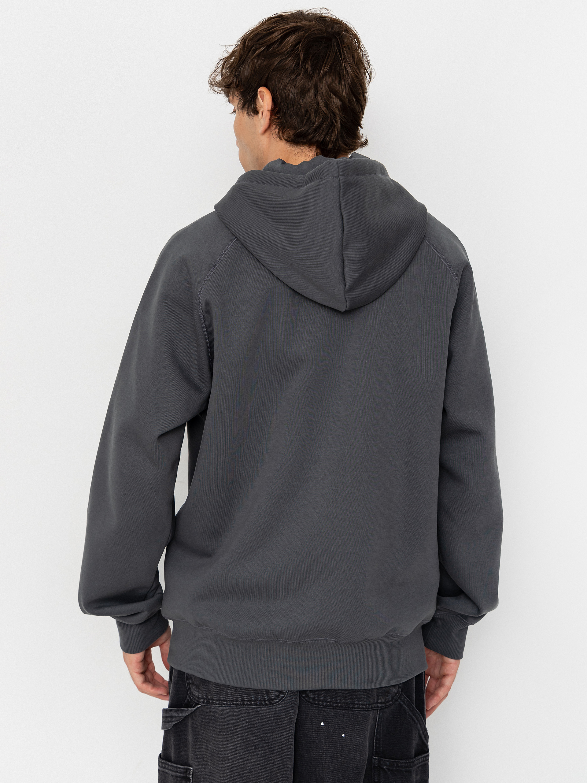 Mikina s kapucňou Carhartt WIP Chase ZHD (styx/gold)
