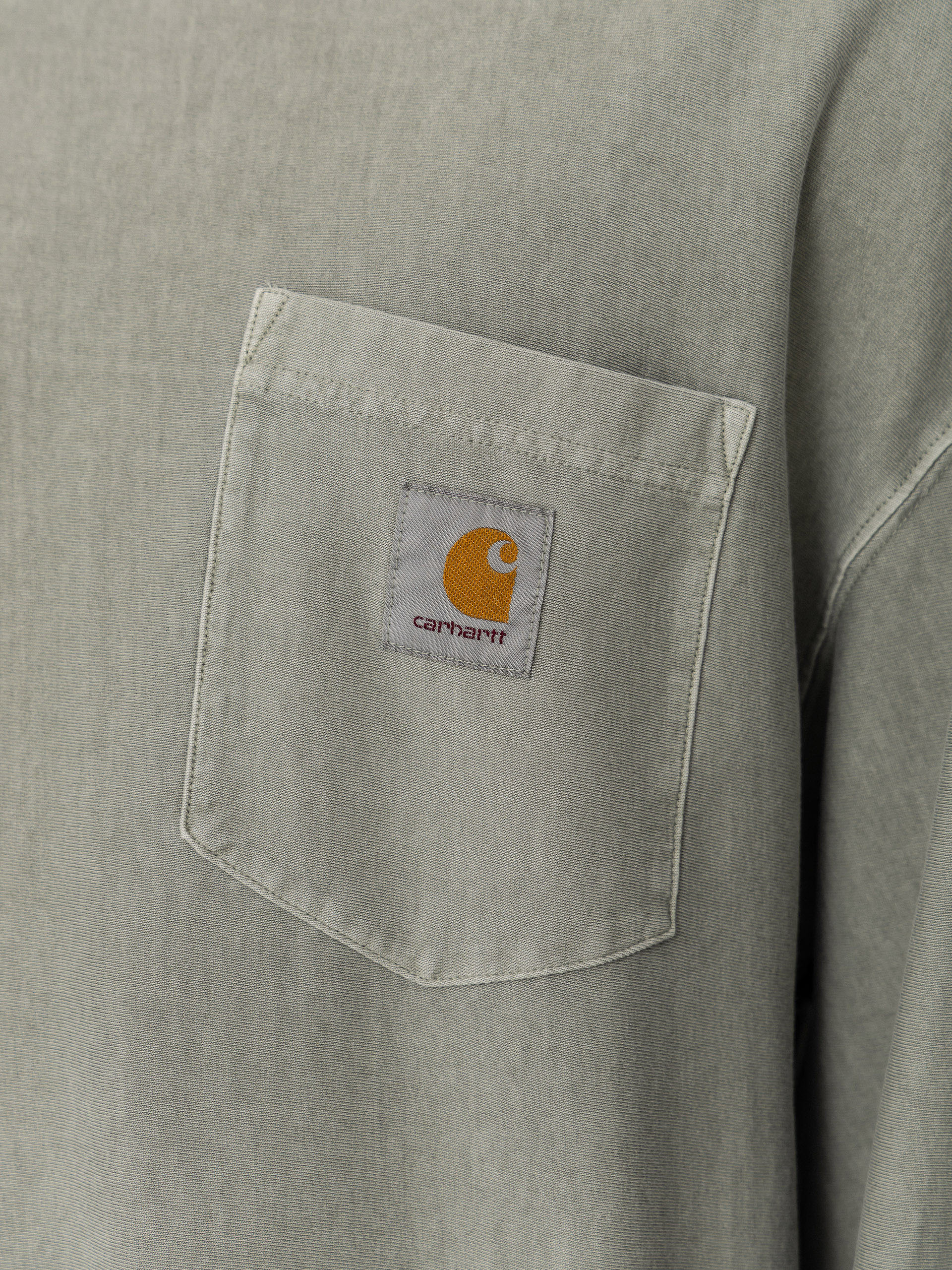 Triko Carhartt WIP Loose Pocket (shady green)