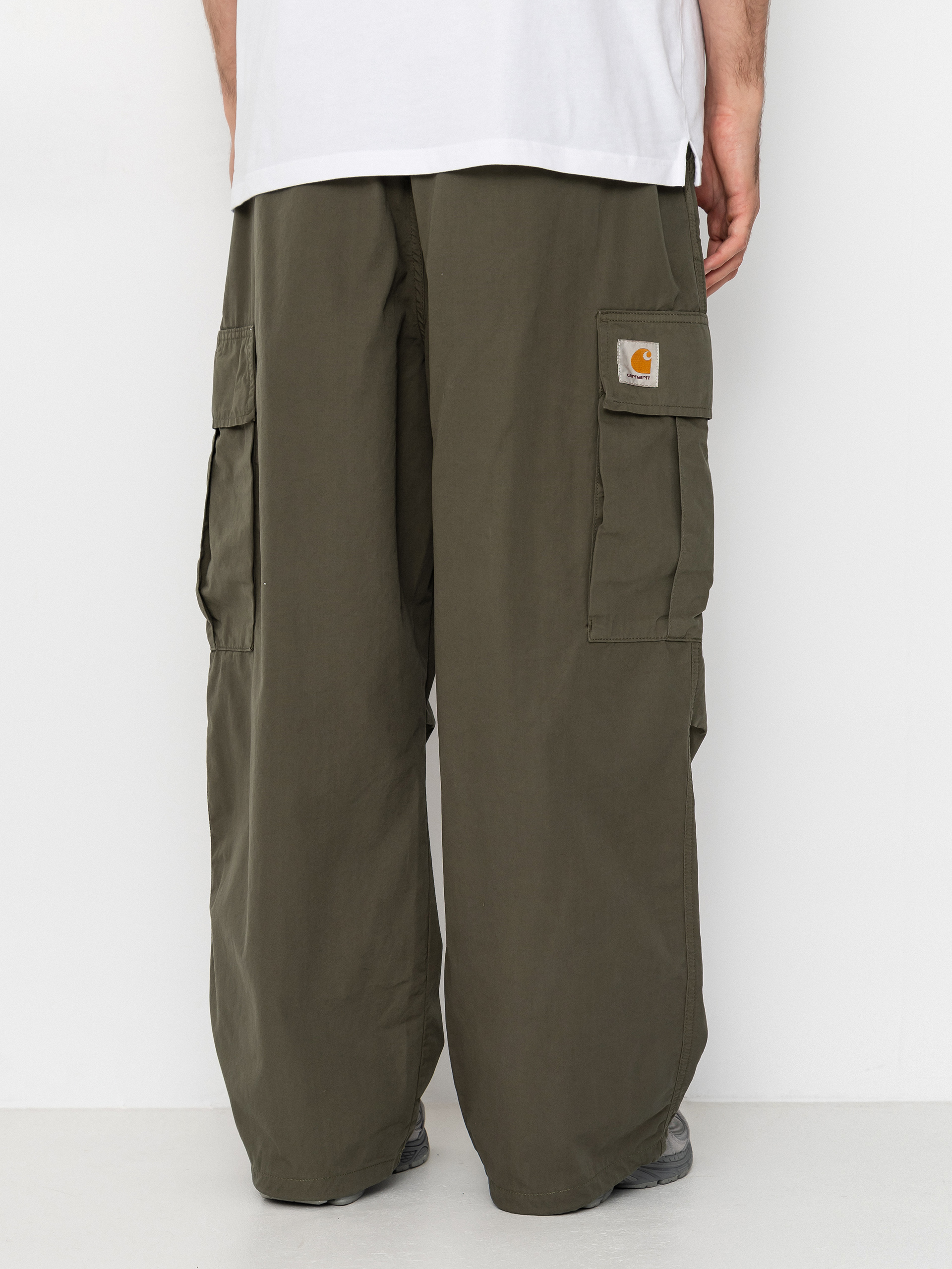 Nohavice Carhartt WIP Mandler Cargo (leaf)