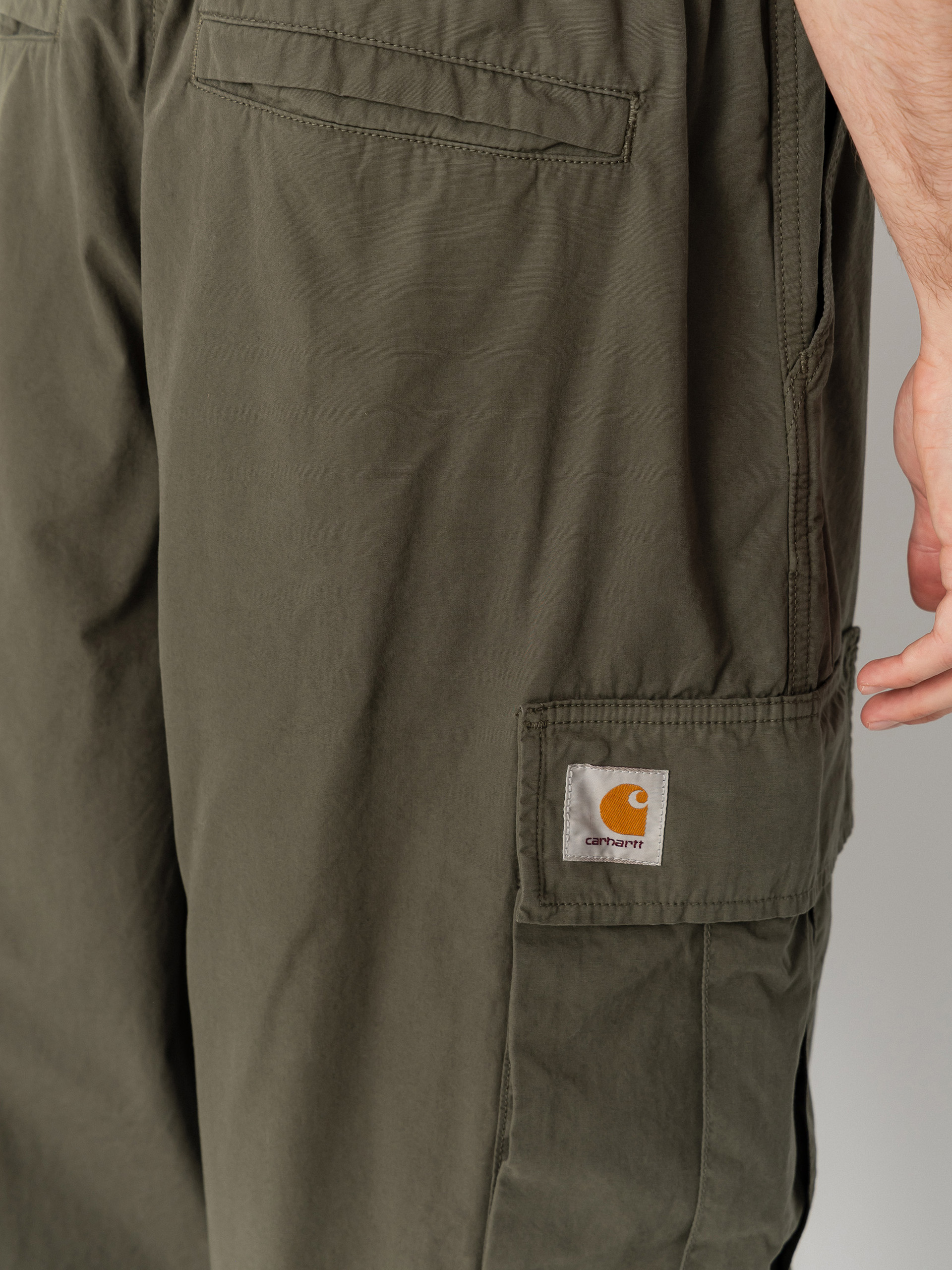Nohavice Carhartt WIP Mandler Cargo (leaf)