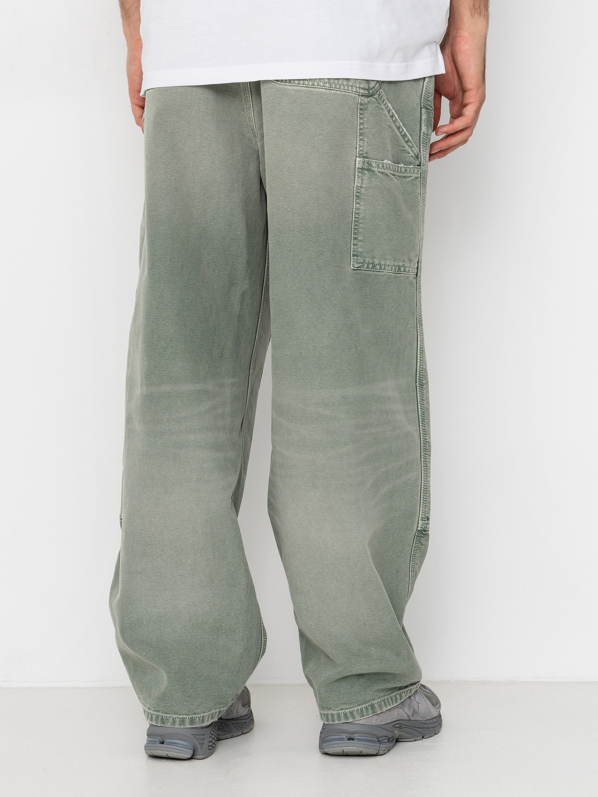 Nohavice Carhartt WIP OG Double Knee (shady green)