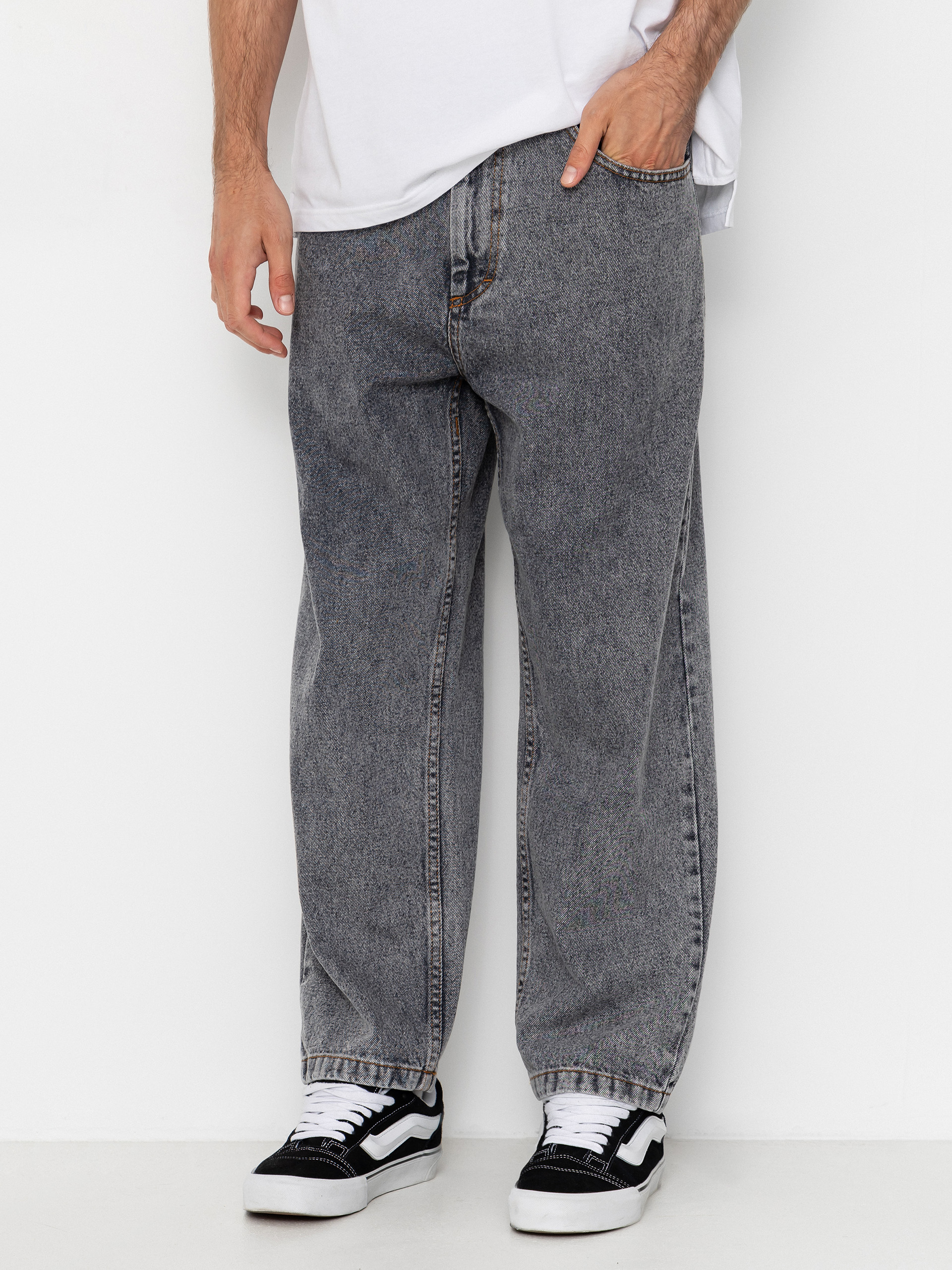 Nohavice Polar Skate 93! (washed graphite)
