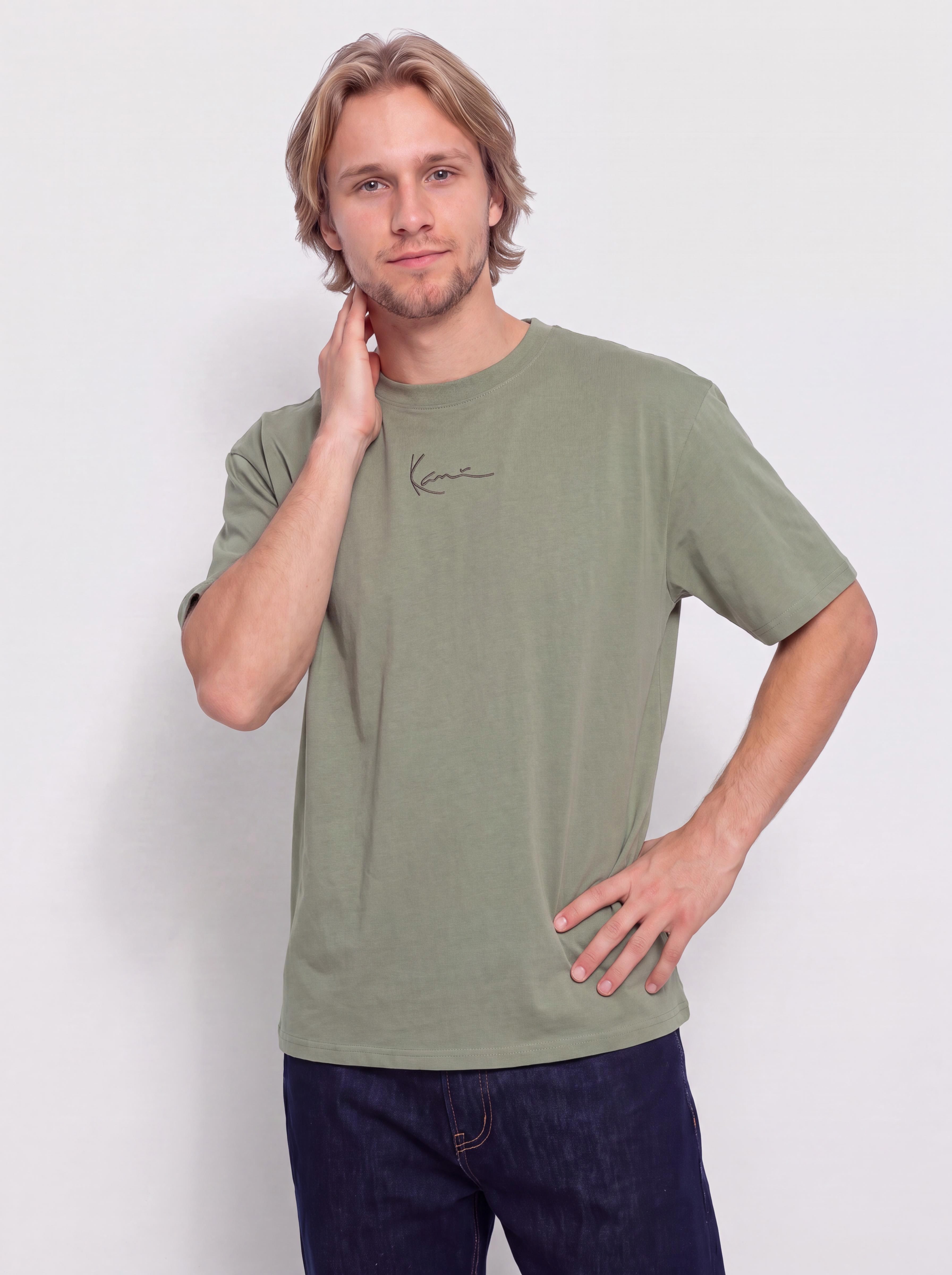Tričko Karl Kani Small Signature Essential (green)