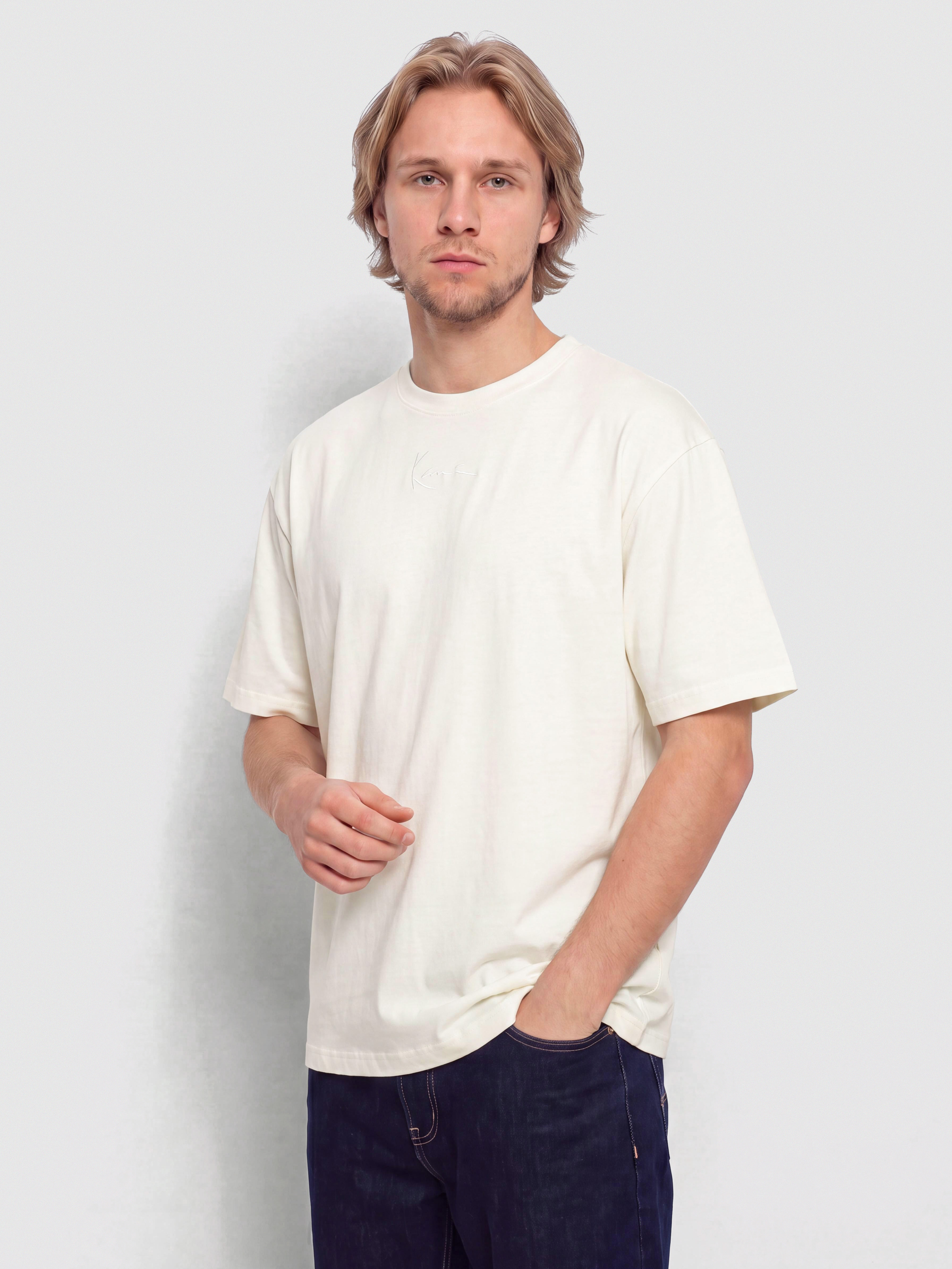 Triu010dko Karl Kani Small Signature Essential (off white)