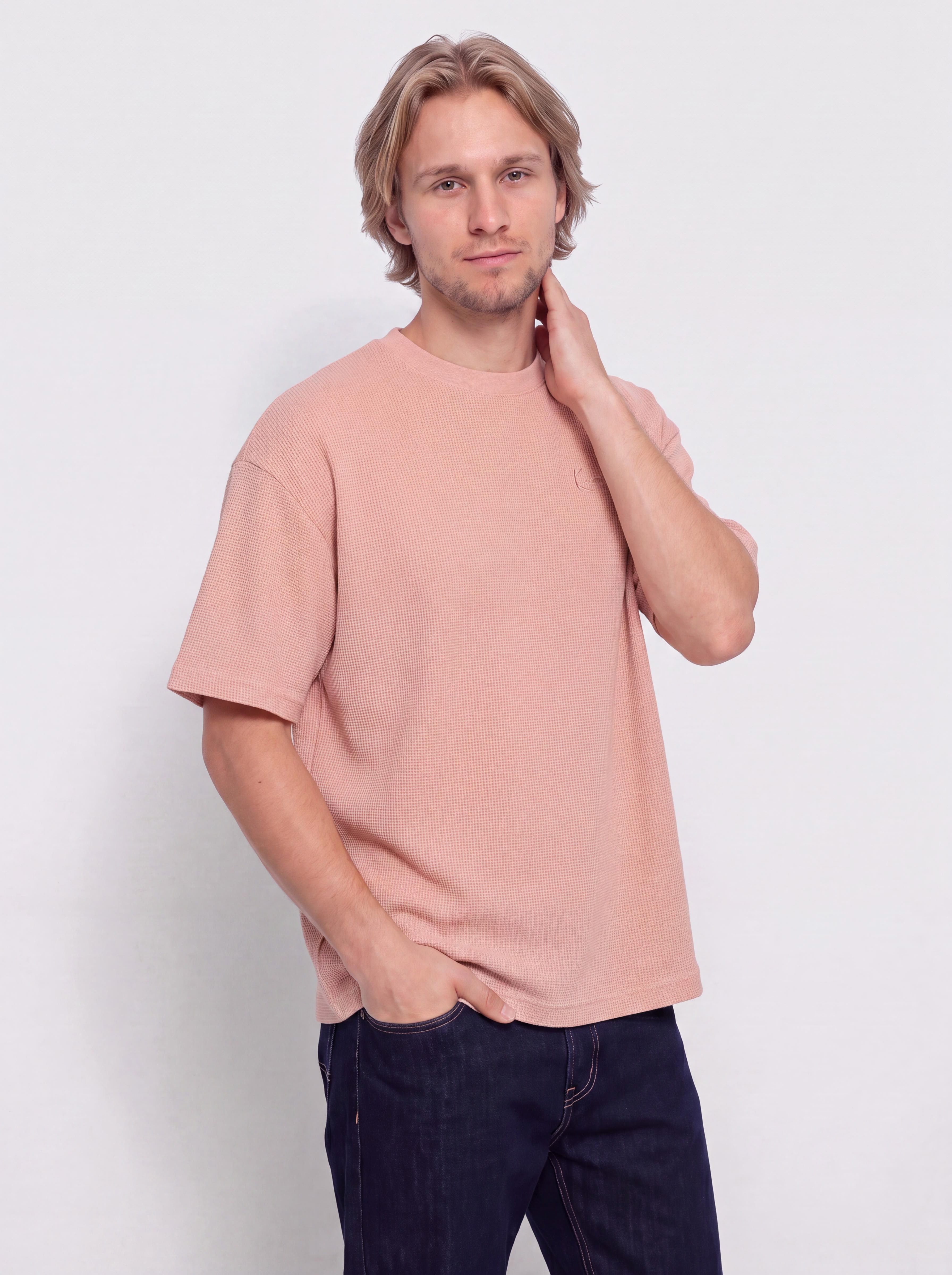 Triu010dko Karl Kani Signature Waffle Oversized (pink)