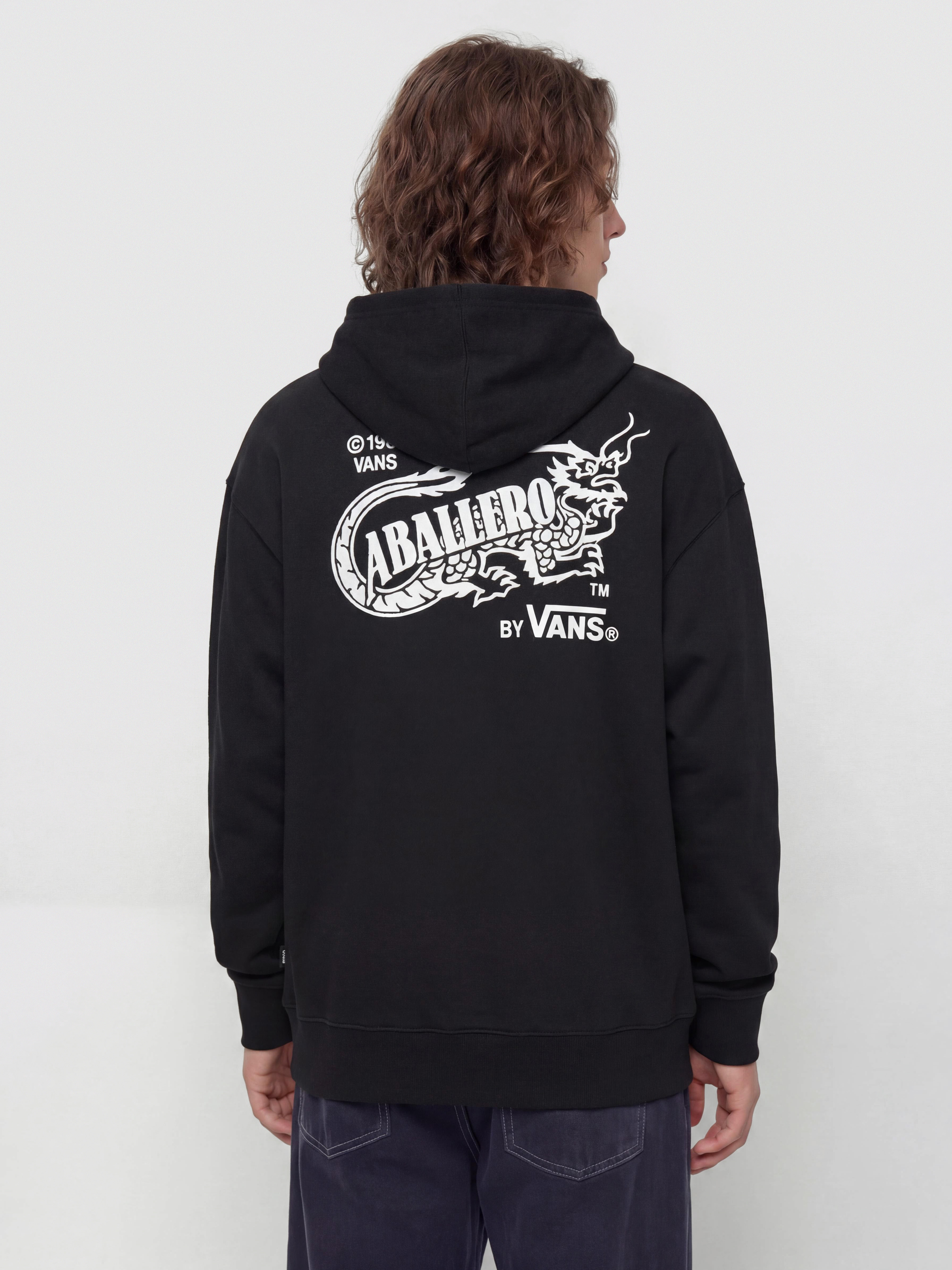 Mikina s kapucňou Vans Caballero HD (black)
