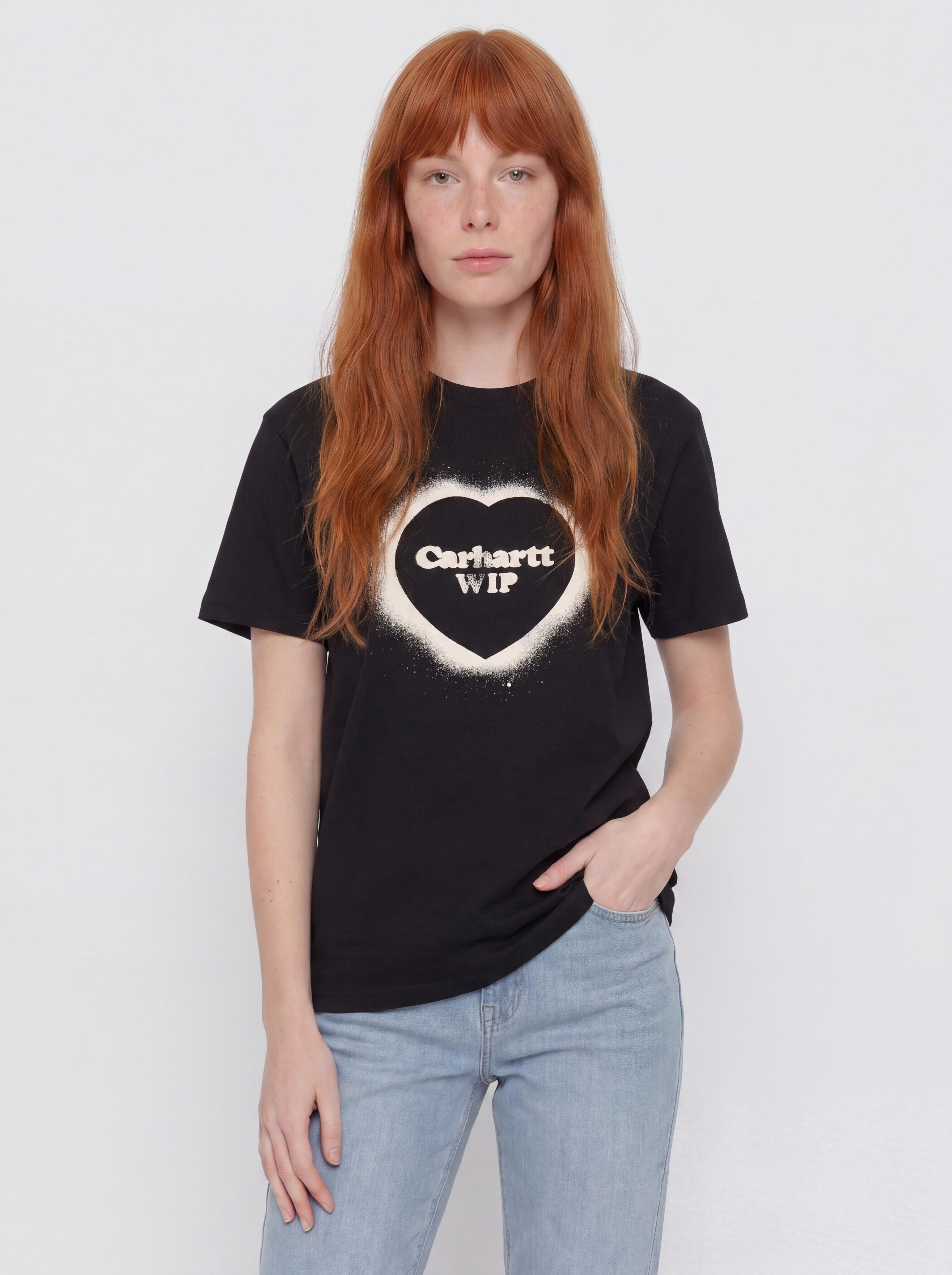 Tričko Carhartt WIP Spray Heart Wmn