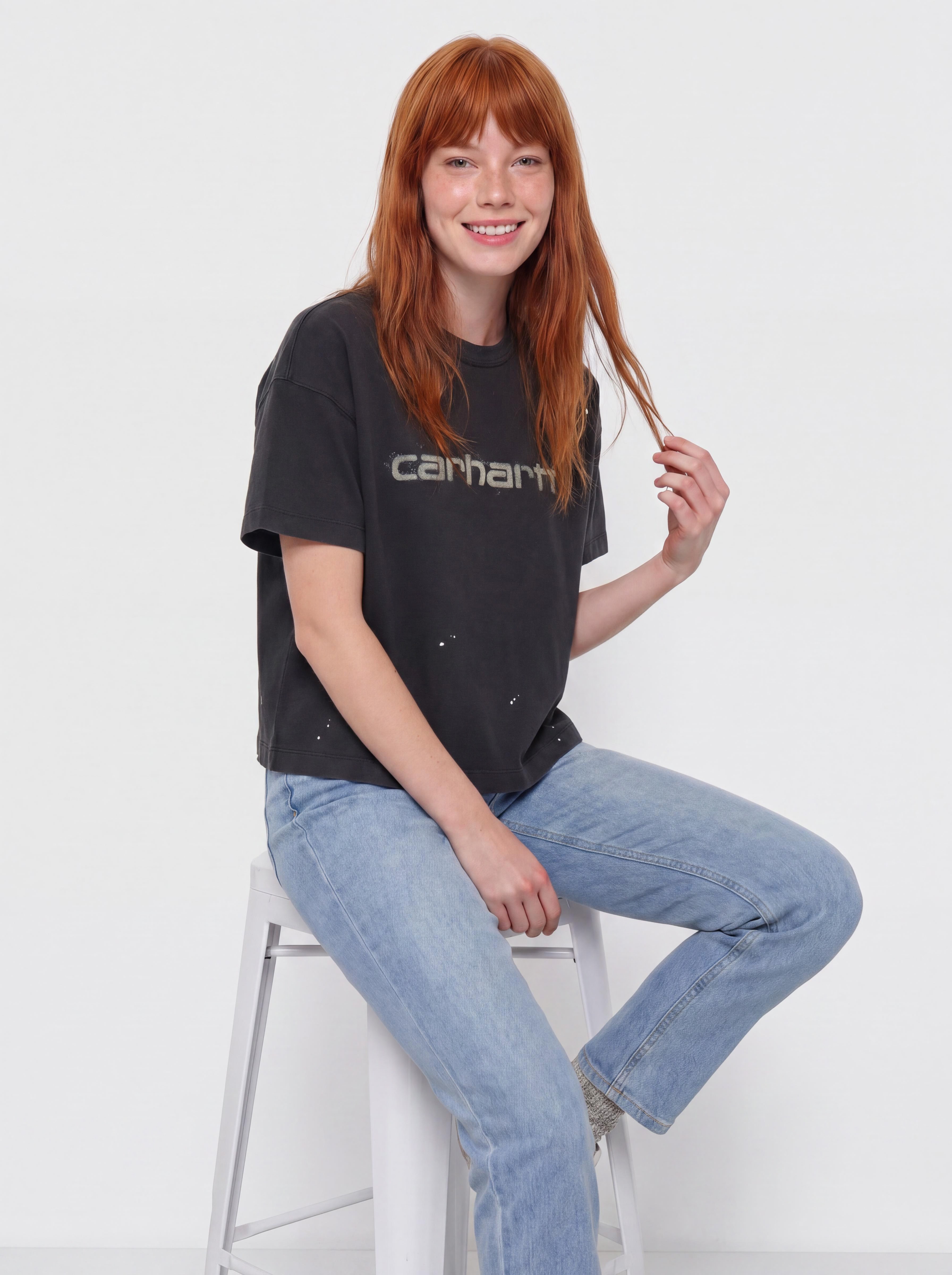Tričko Carhartt WIP Painter Wmn (black)
