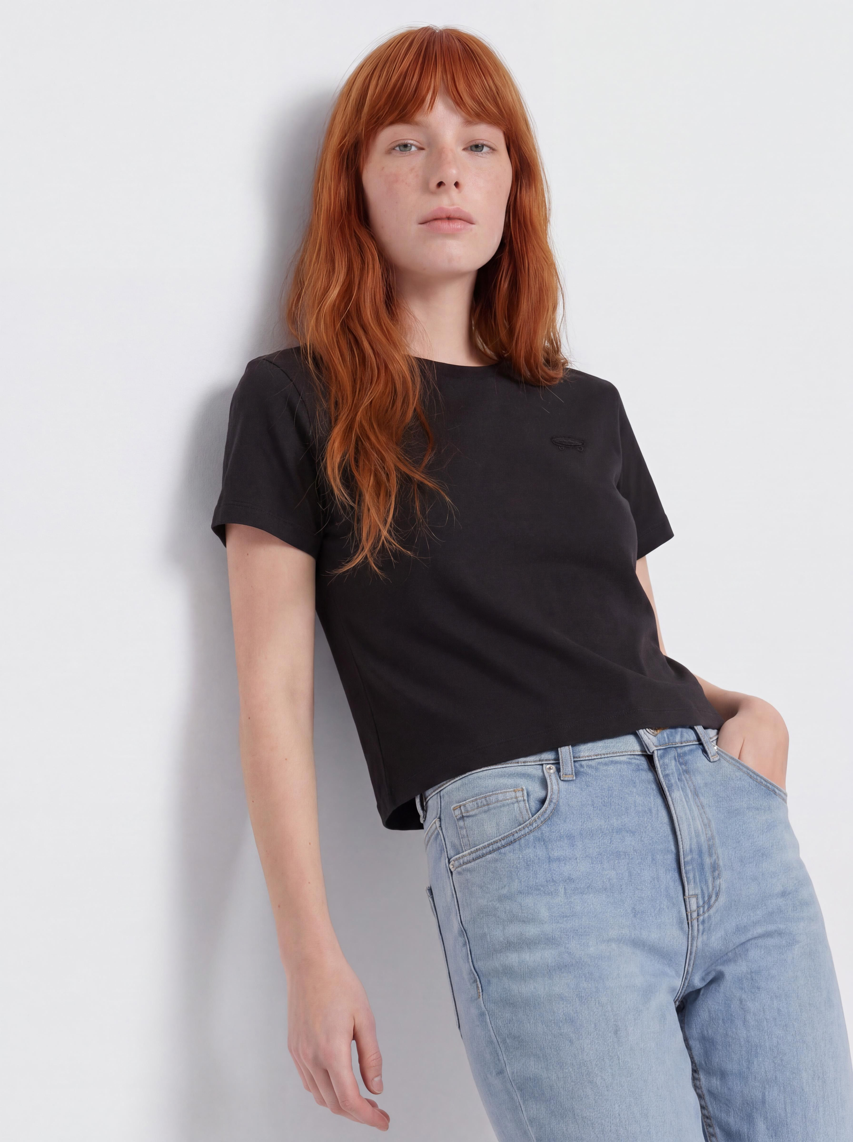 Tričko Vans Salton Crew Wmn (black)