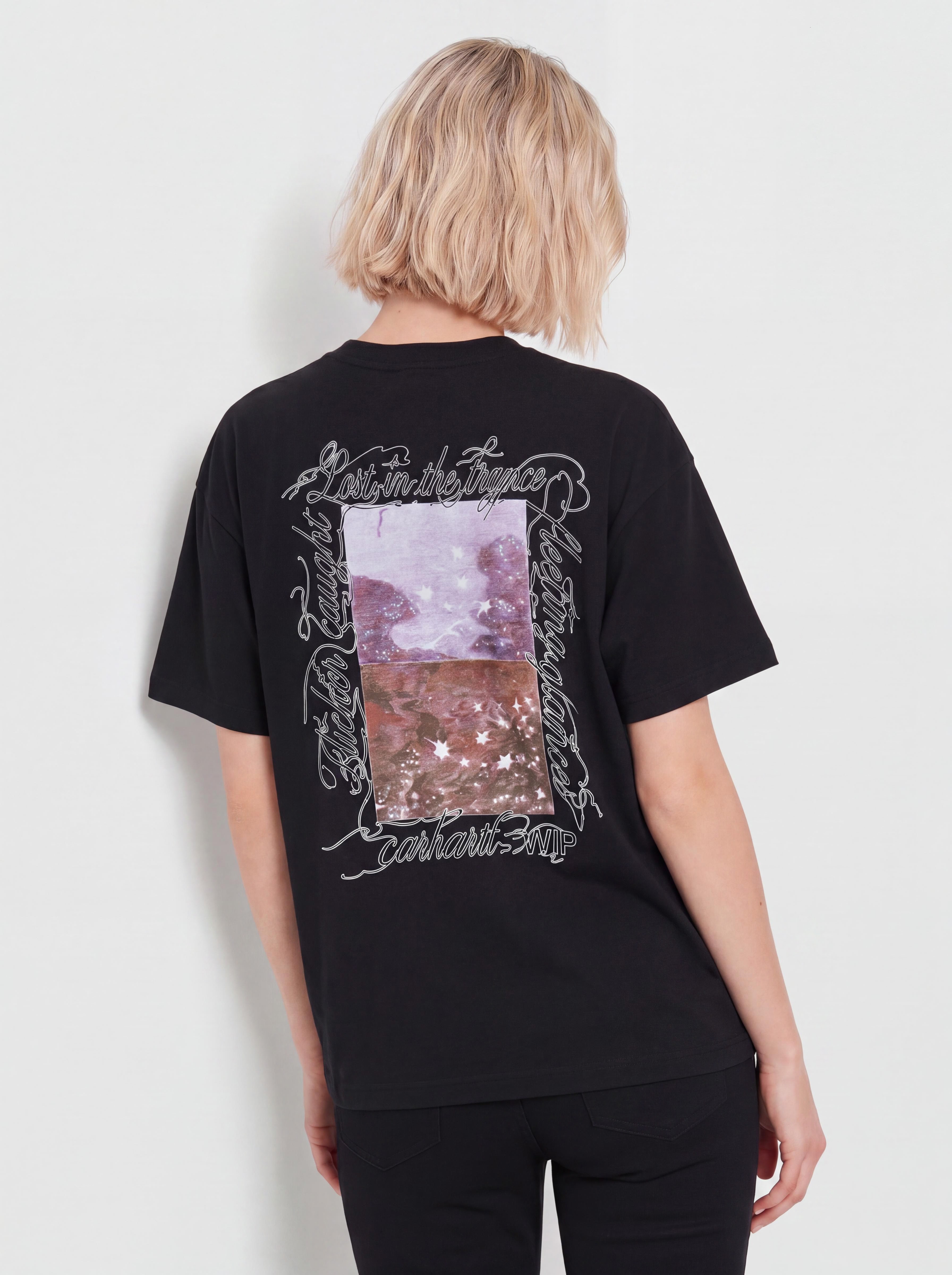 Tričko Carhartt WIP Julia Klenovsky Wmn (black)