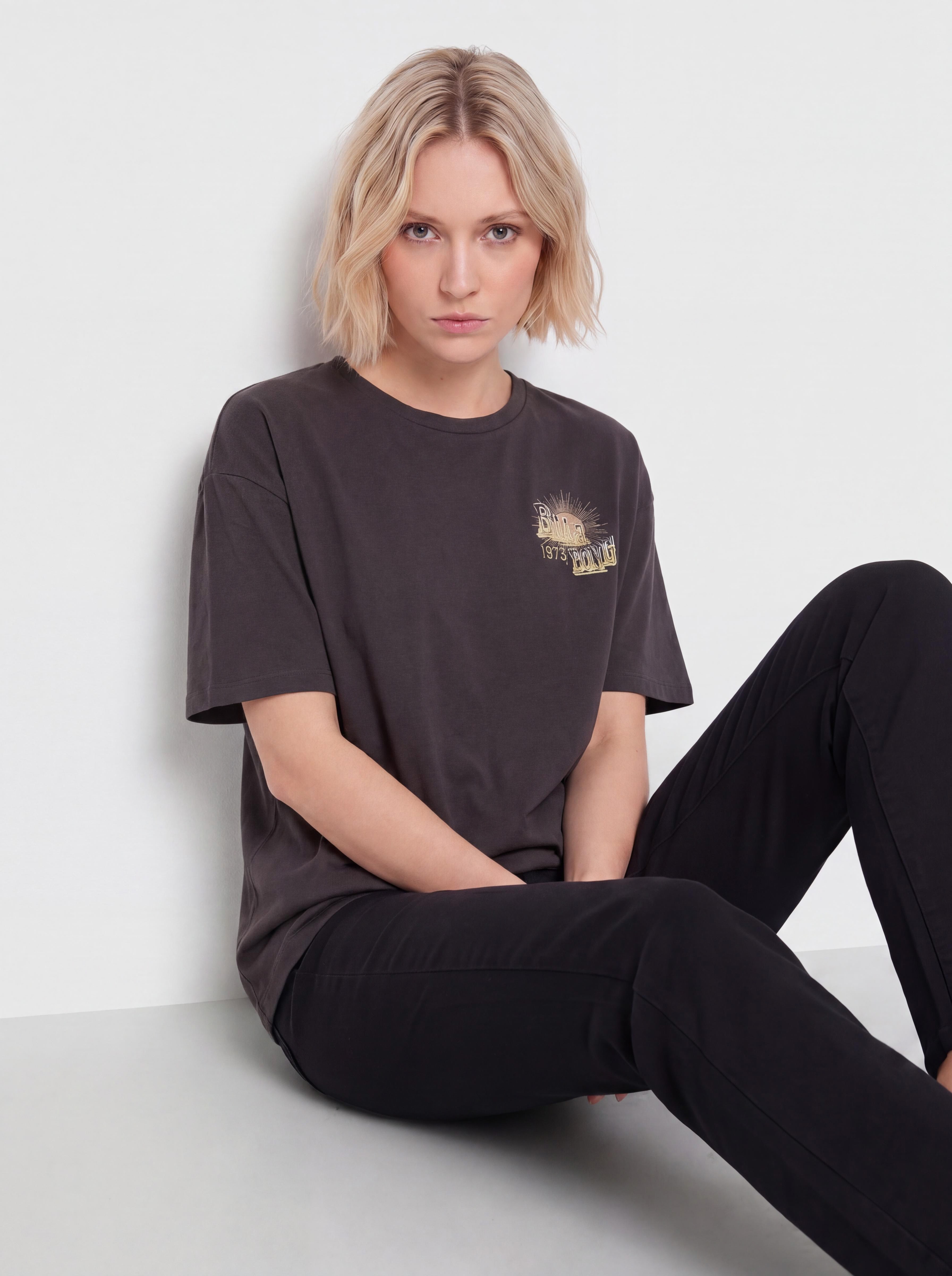 Tričko Billabong Sun Chasing Wmn (off black)