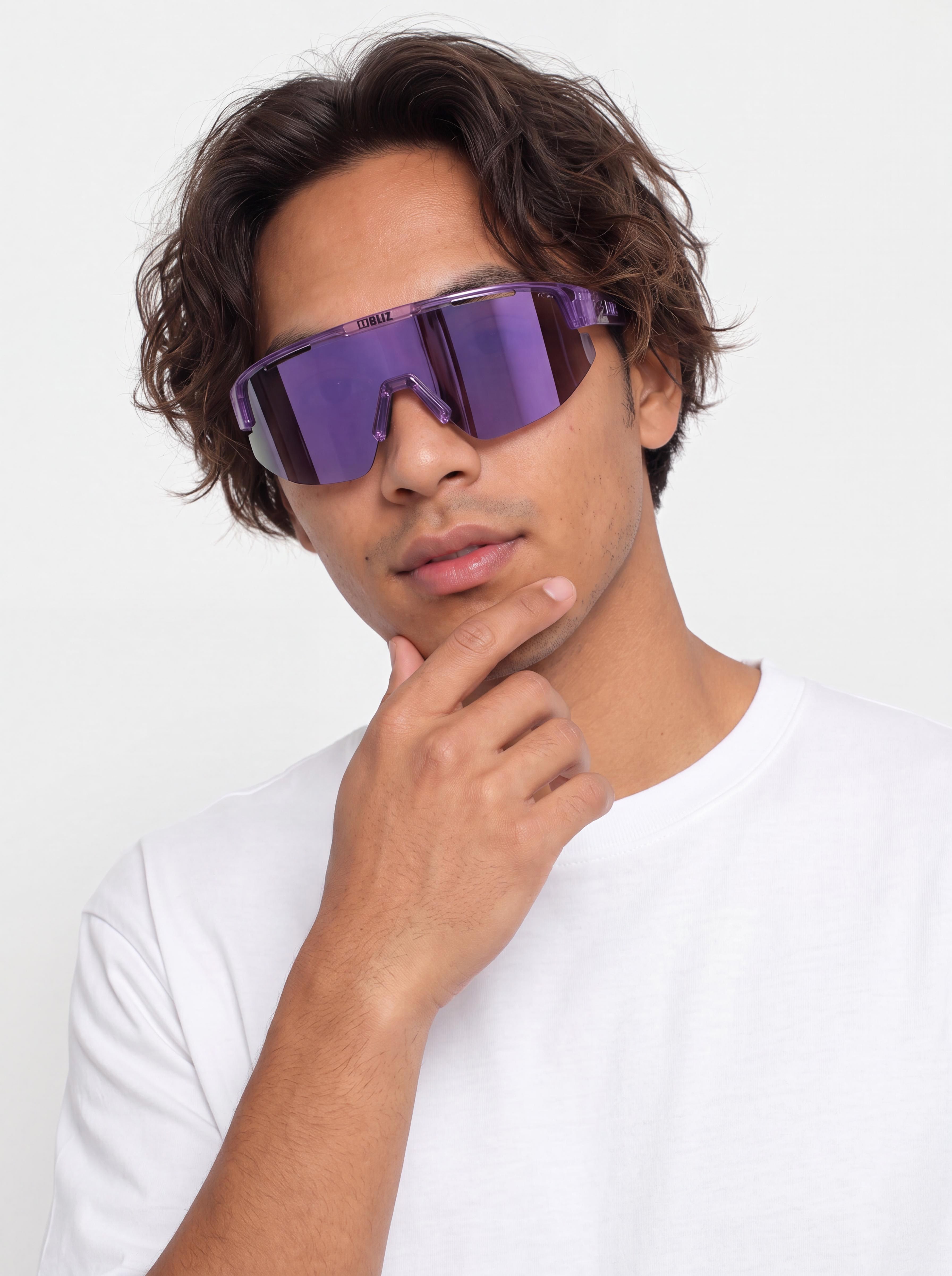 Slnečné okuliare Bliz Matrix (transparant purple/smoke w purple multi)