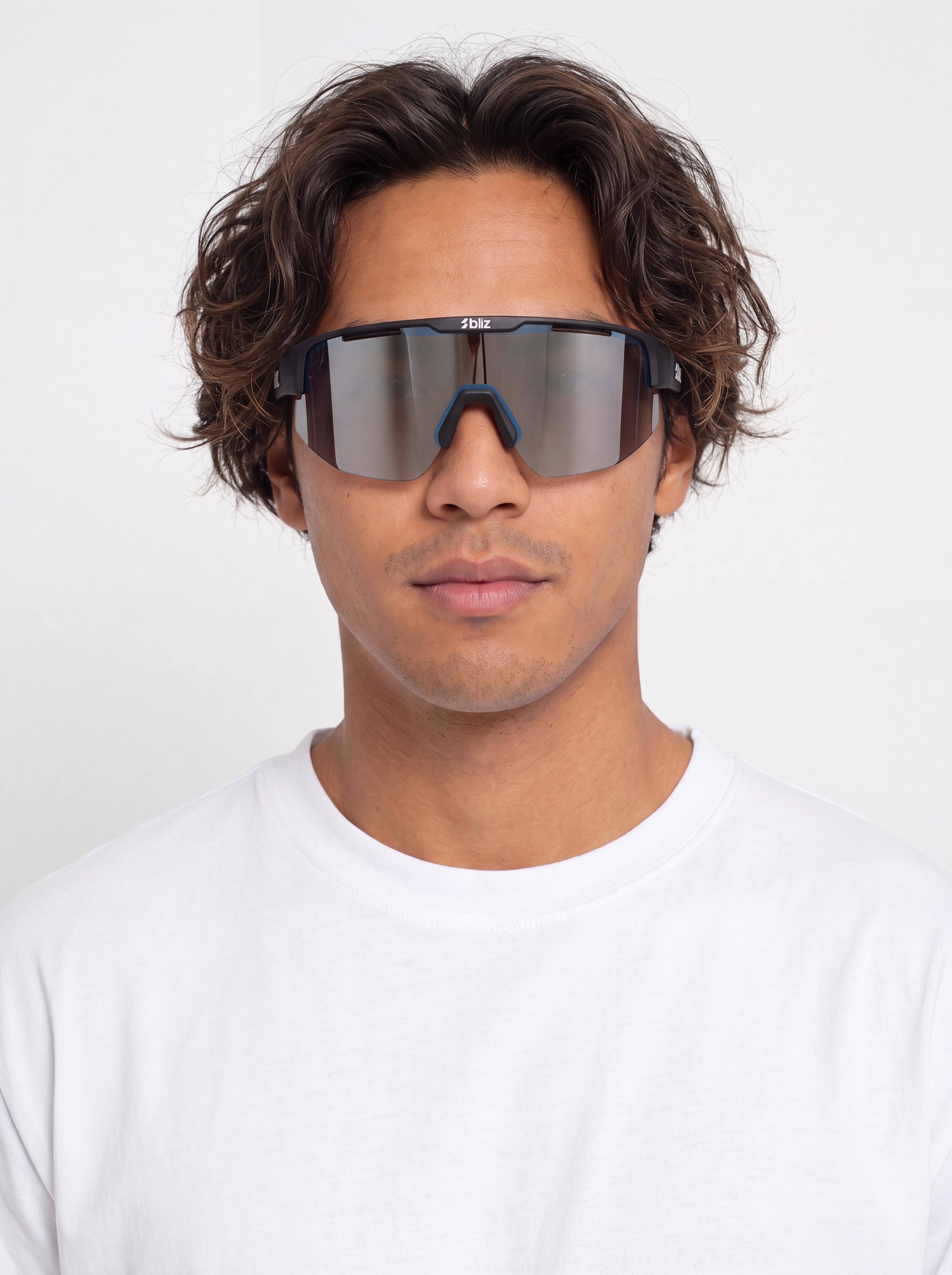 Slnečné okuliare Bliz Matrix (matt black/nano optics photochromic brown w blue multi)