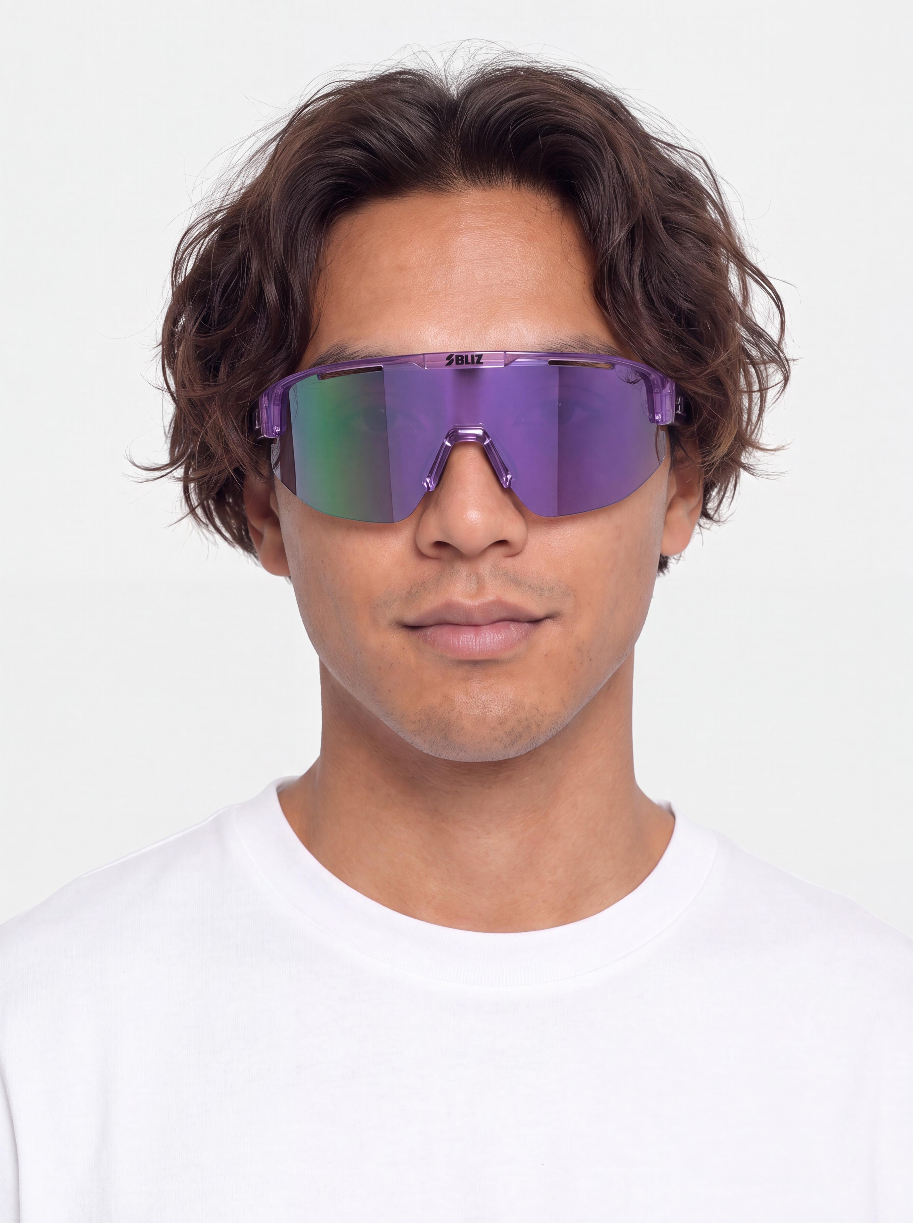 Slnečné okuliare Bliz Matrix (transparant purple/smoke w purple multi)