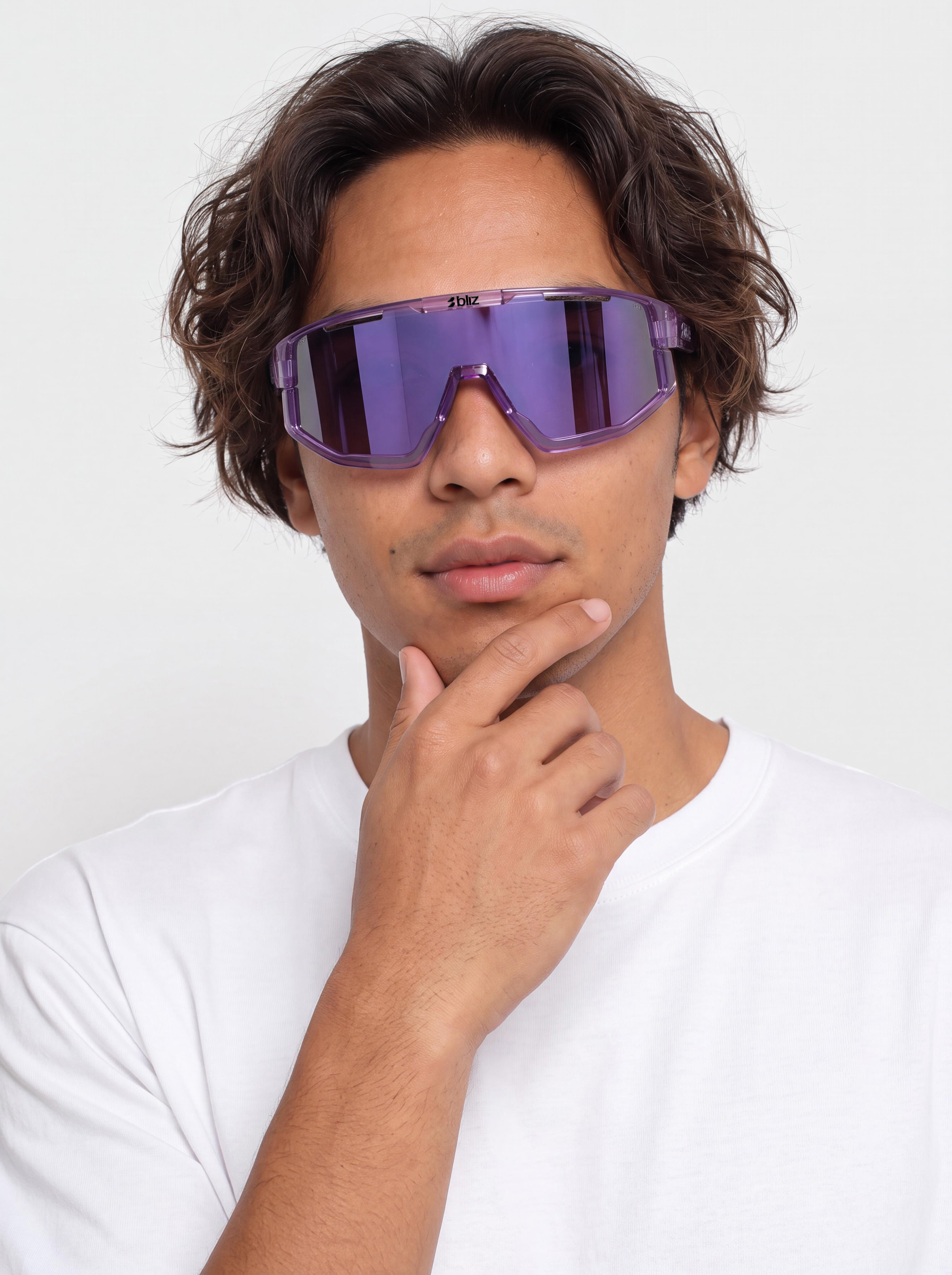 Slnečné okuliare Bliz Matrix (transparant purple/smoke w purple multi)