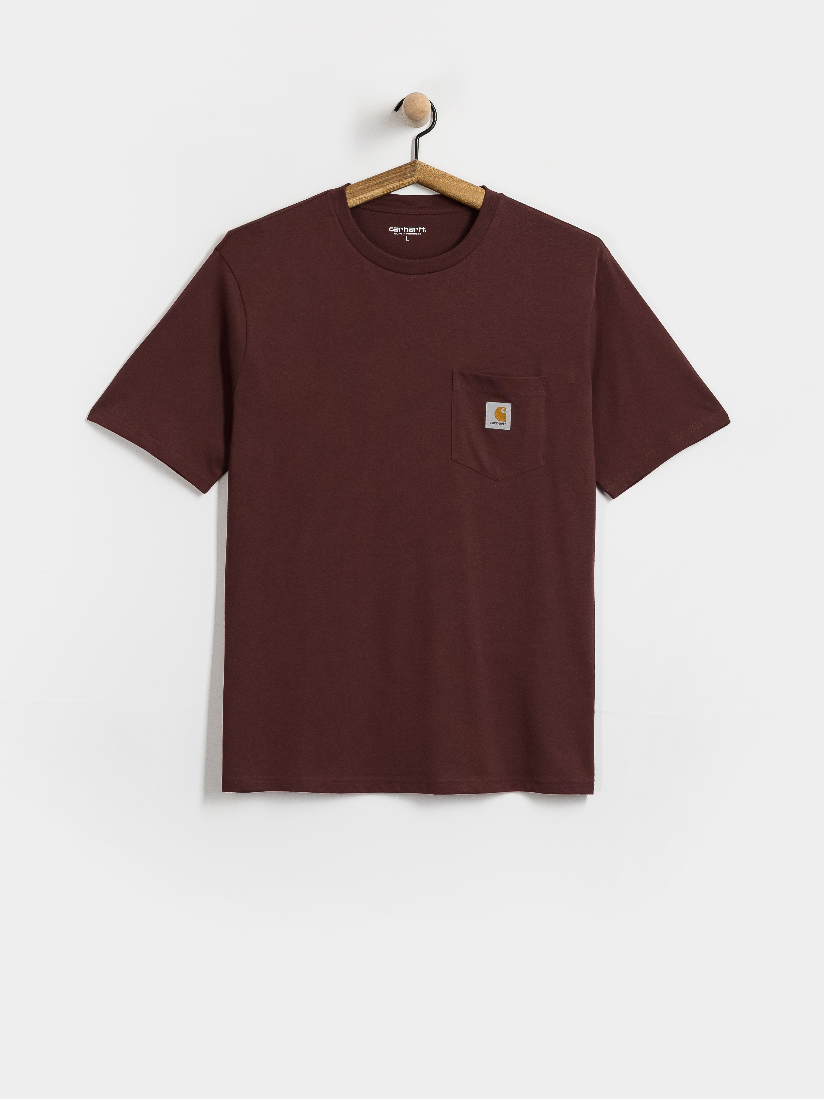 Tričko Carhartt WIP Pocket (amarone)