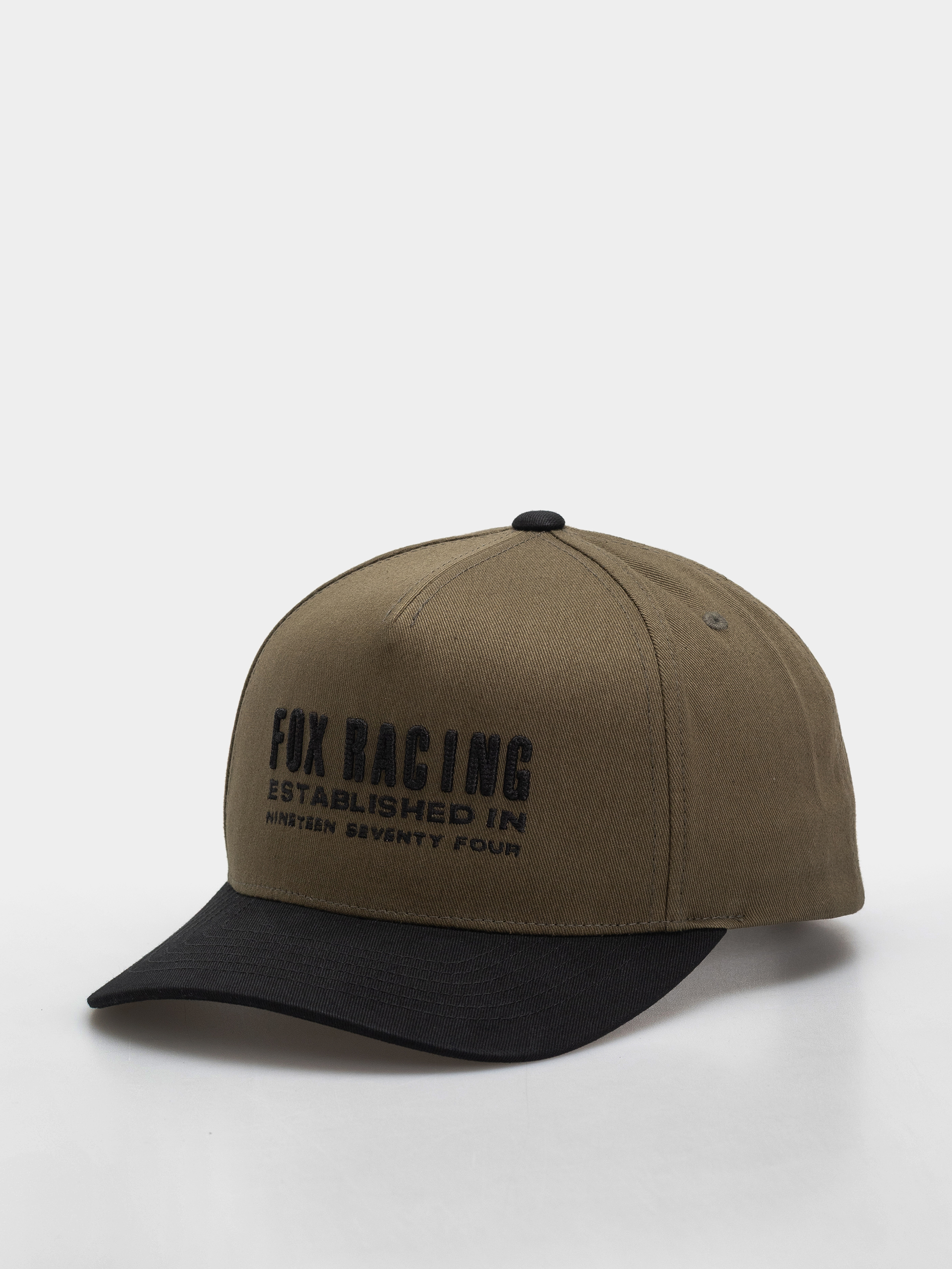 u0160iltovka Fox Warped Snapback (olive green)