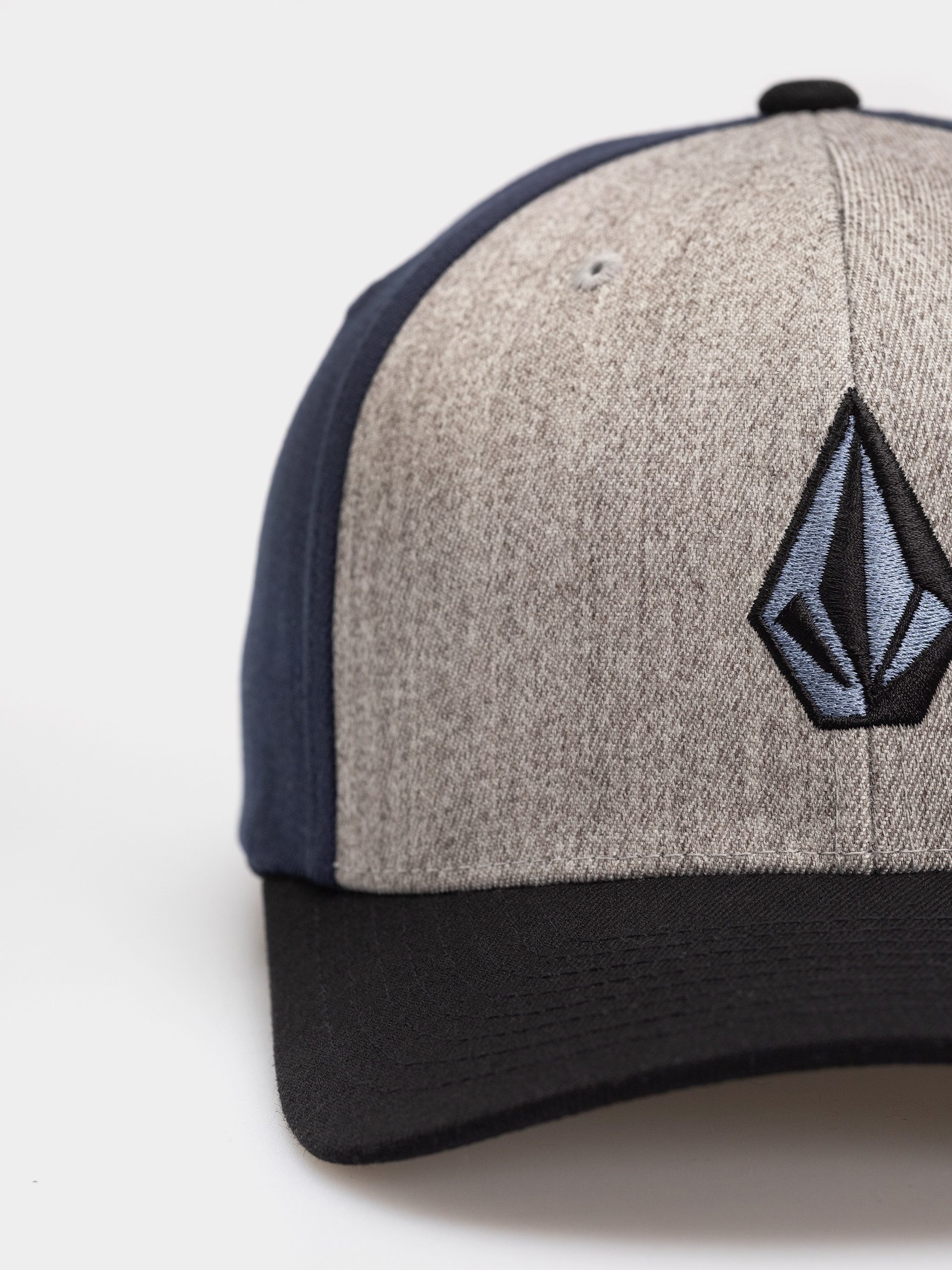 Šiltovka Volcom Full Stone Hthr Flexfit (storm blue)