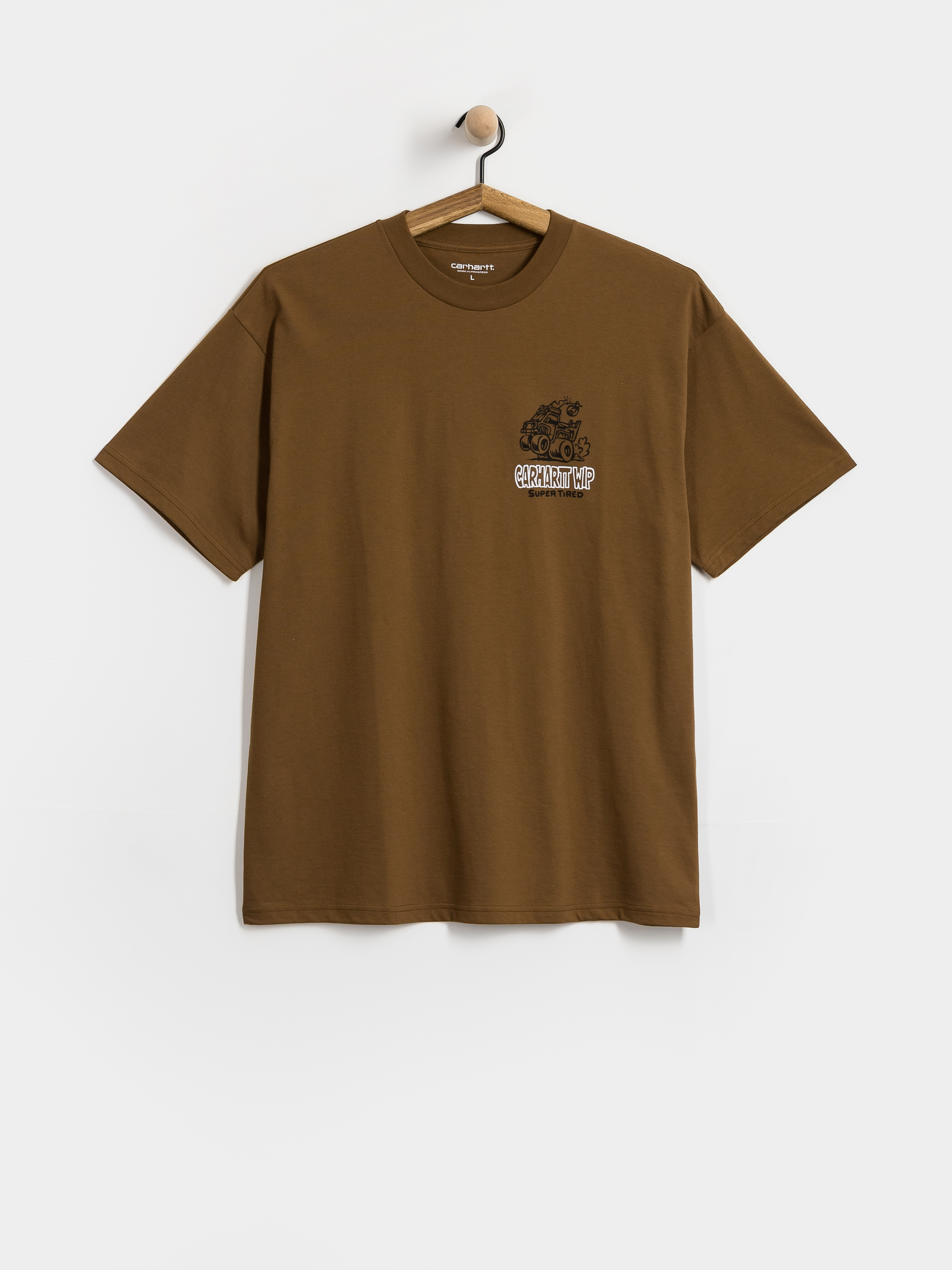 Tričko Carhartt WIP Hot Rat (wip h brown)