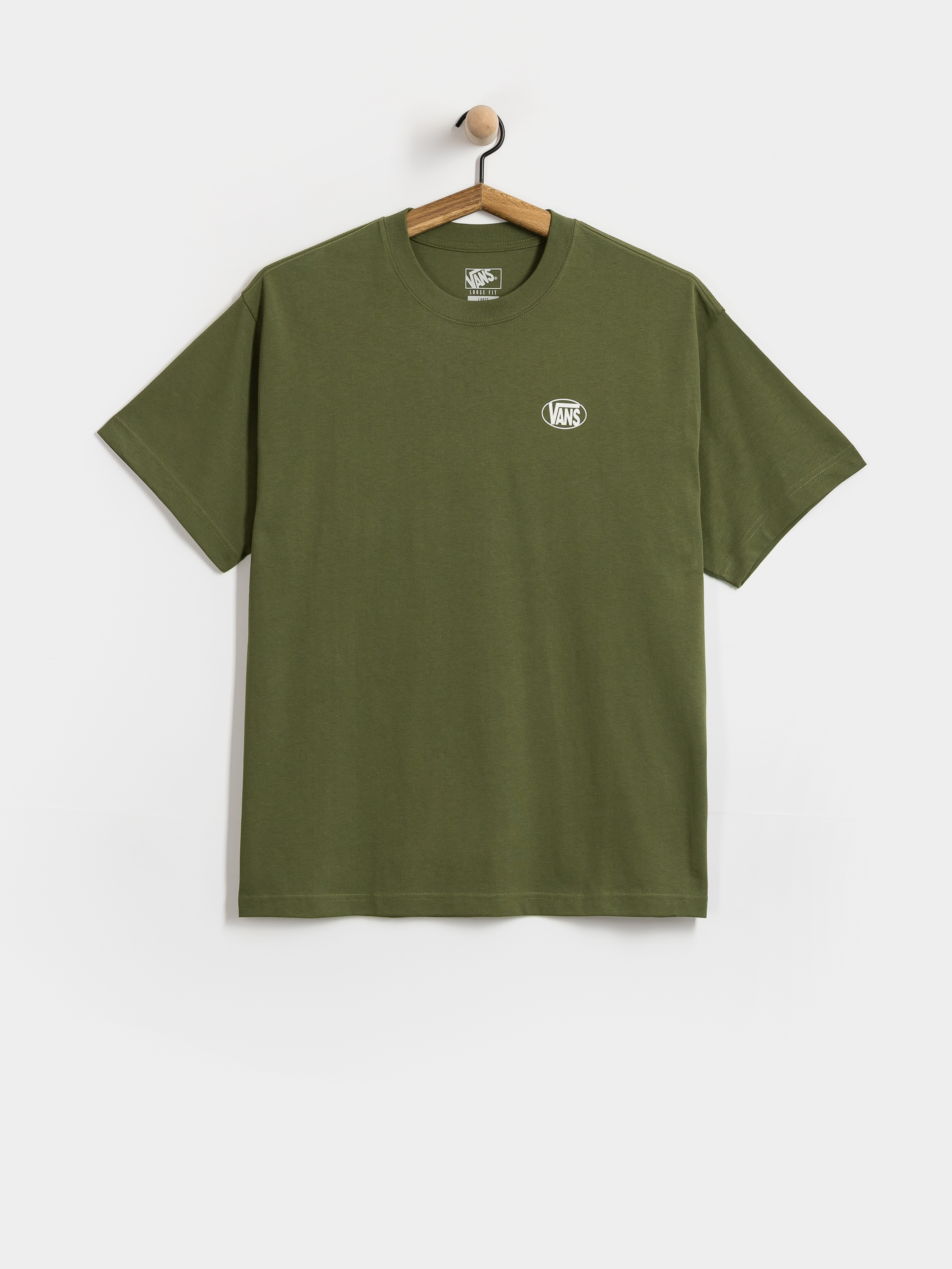 Tričko Vans Oval Logo Loose (green balsam)