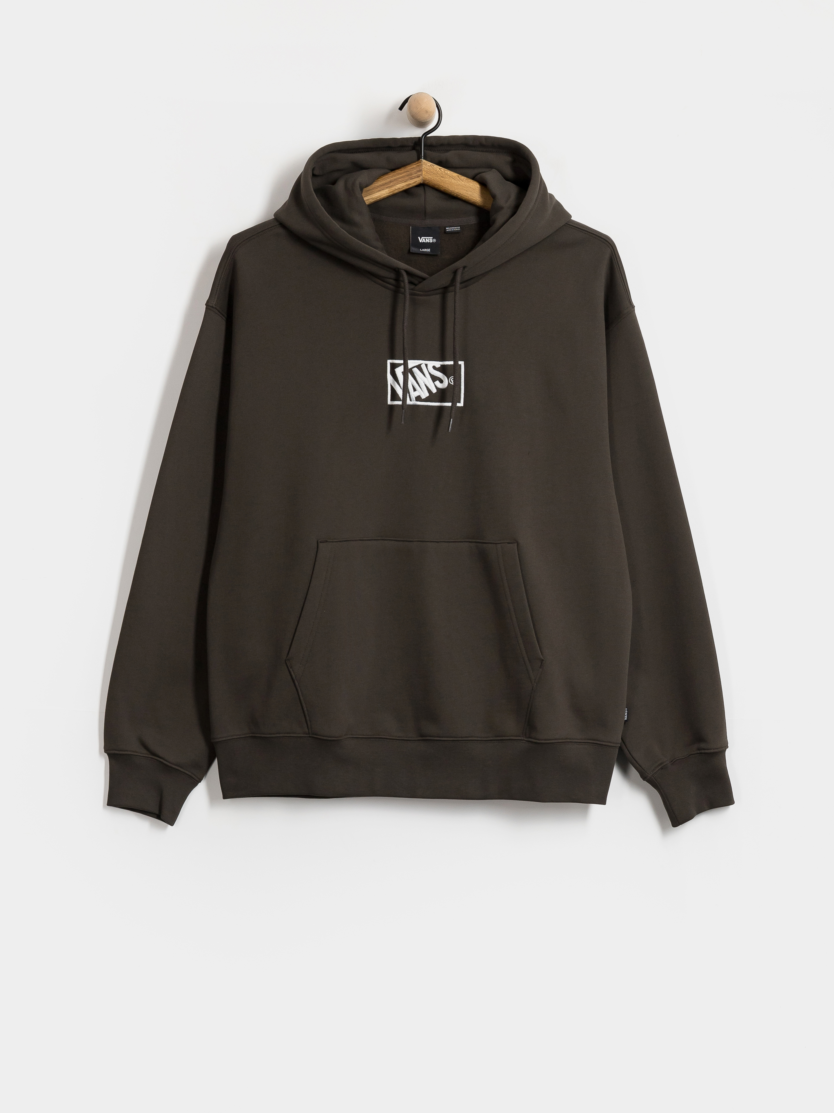 Mikina s kapucu0148ou Vans Blocked Box HD (faded black)