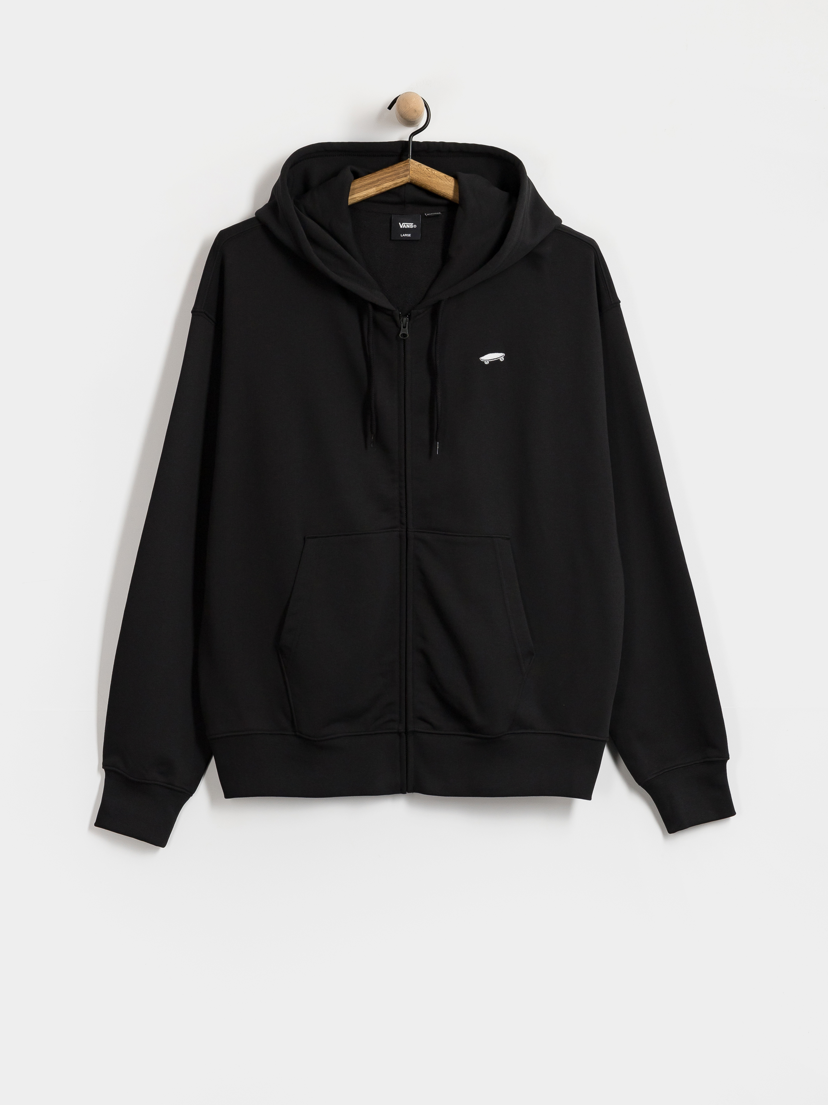 Mikina s kapucňou Vans Salton Ft ZHD (black)