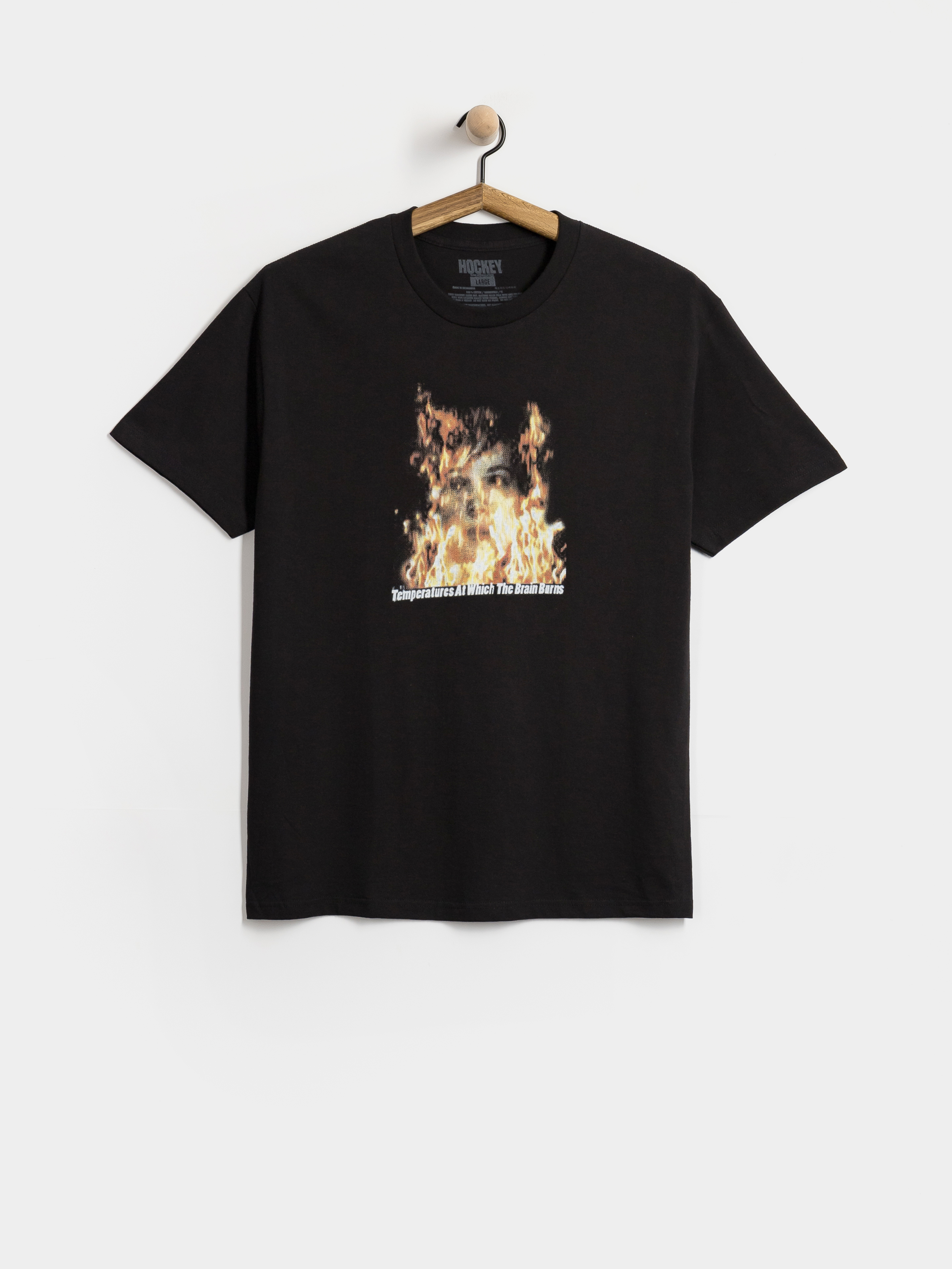 Tričko Hockey Temperatures (black)