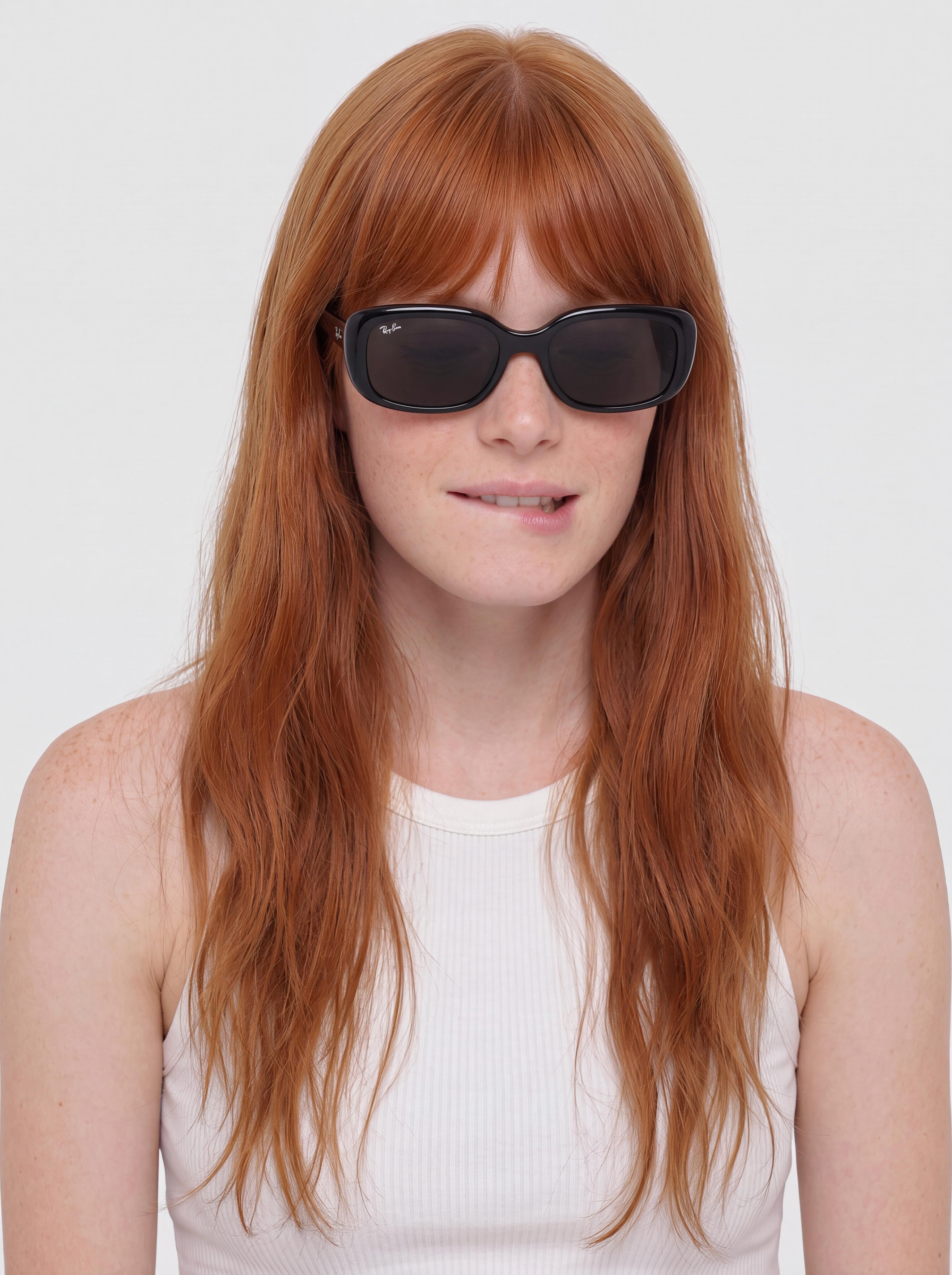 Slnečné okuliare Ray-Ban Rb4421D (polerowany czarny/ciemnoszary)