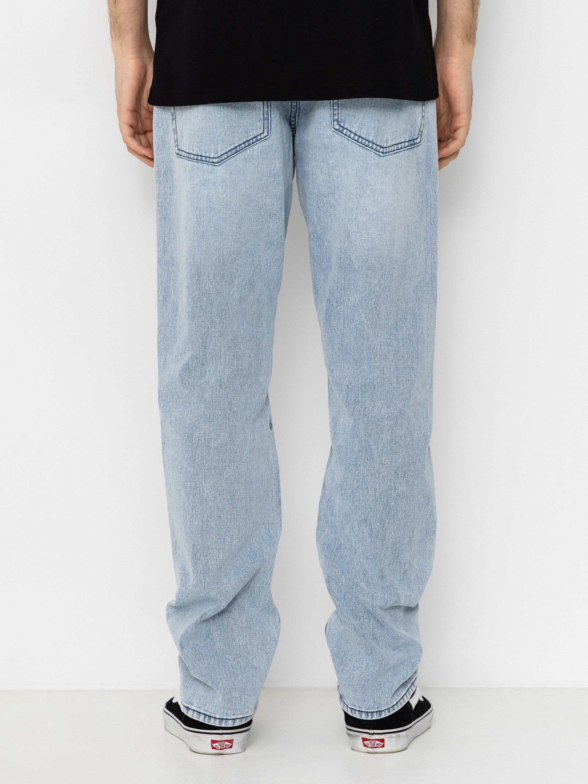 Nohavice Volcom Solver (worn light blue)