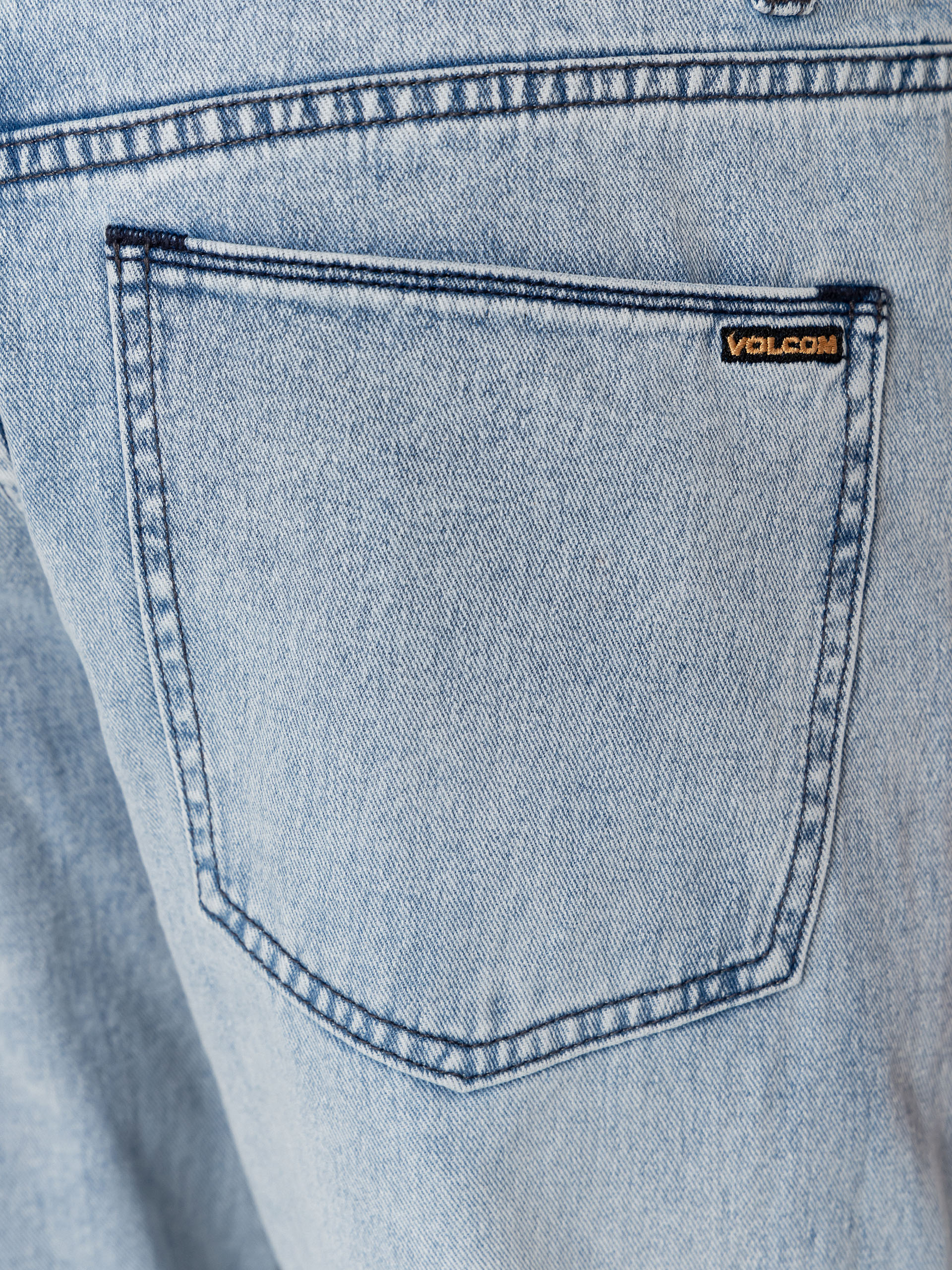 Nohavice Volcom Solver (worn light blue)