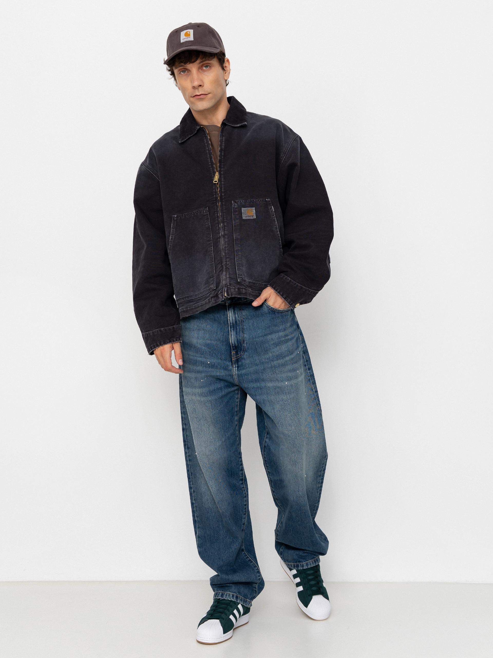 Bunda Carhartt WIP OG Arcan (black/black)